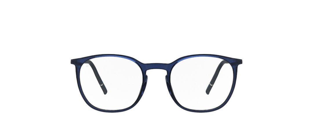 Silhouette SPX 2977 Frame Blue Male Full Shell Frame — Blue frame — view 2