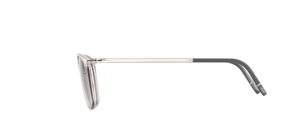 Silhouette SPX 2977 Frame Transparent Brown Male Full Shell Frame — Transparent Brown frame — view 3
