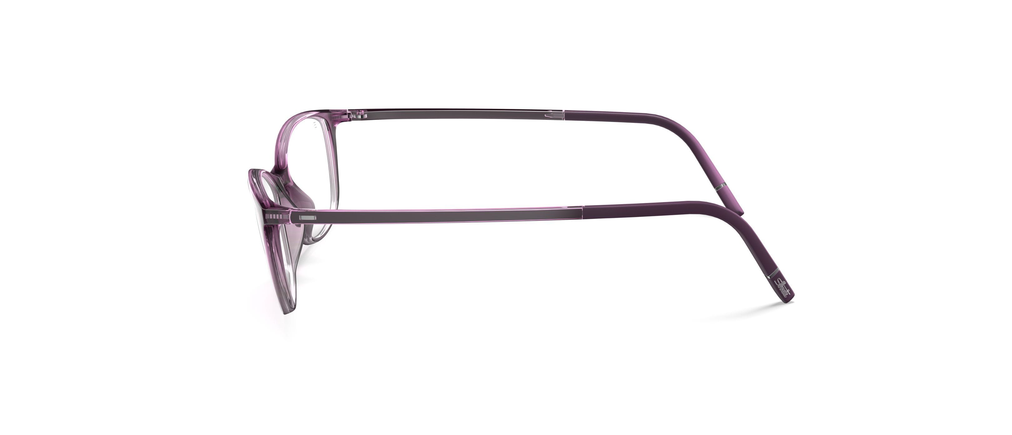 Silhouette SPX 1617 Frame Violet Female Full Shell Frame — Violet frame — view 3