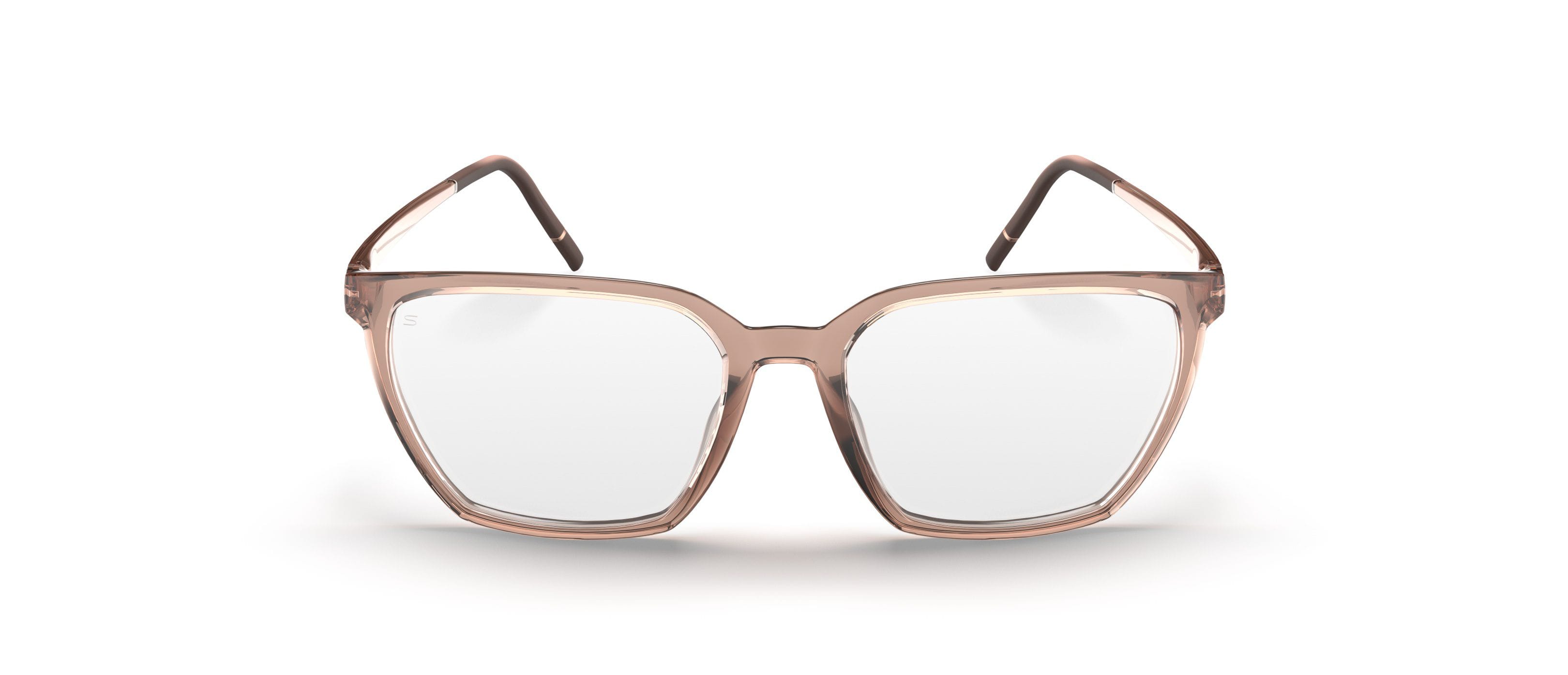 Silhouette 1625 Frame Transparent Pink Unisex Full Shell Frame — Transparent Pink frame