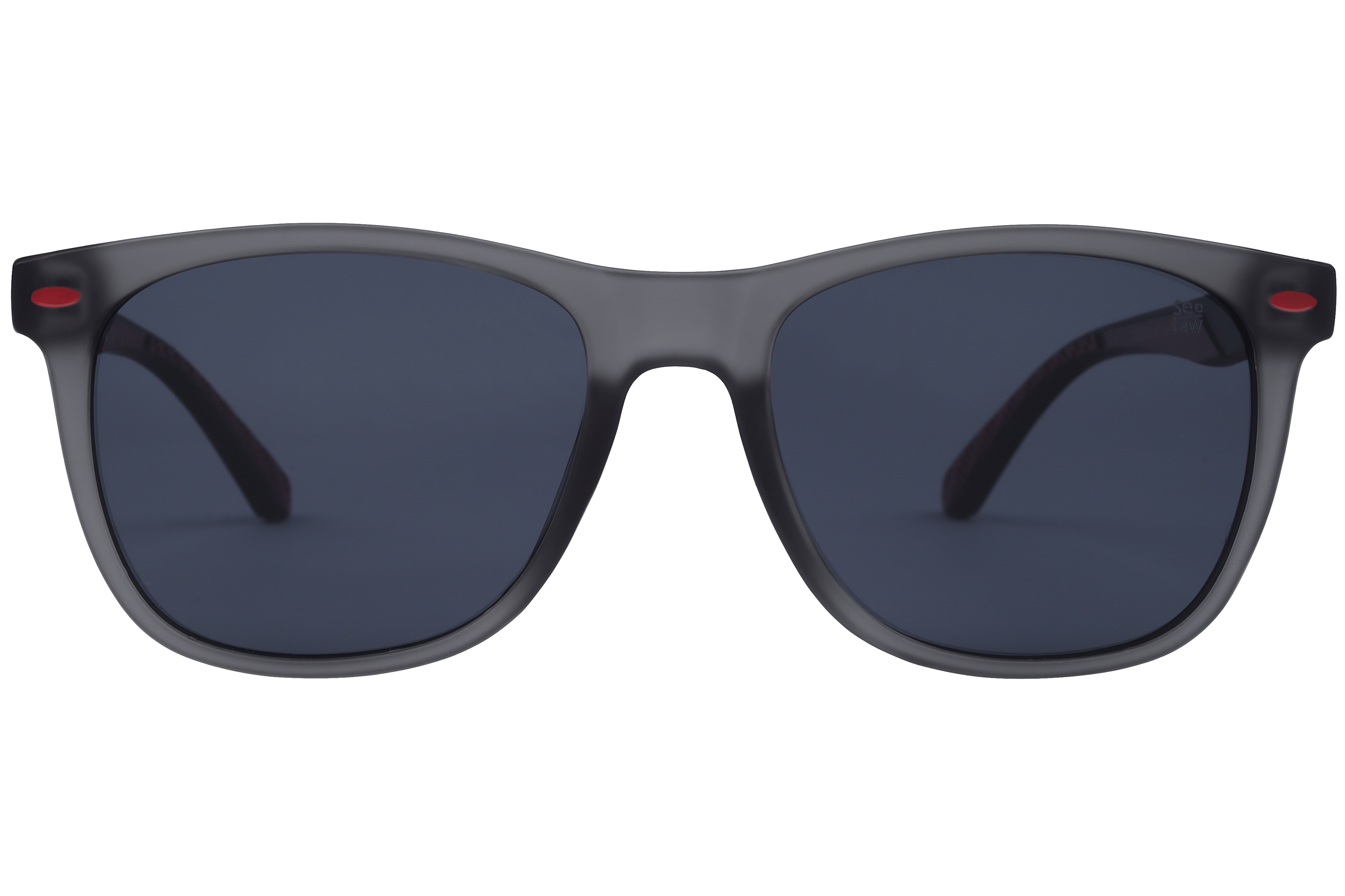 See Saw SS3513 Sunglass Matt Grey Kids Full Shell Sunglass — Matt Grey frame — view 2