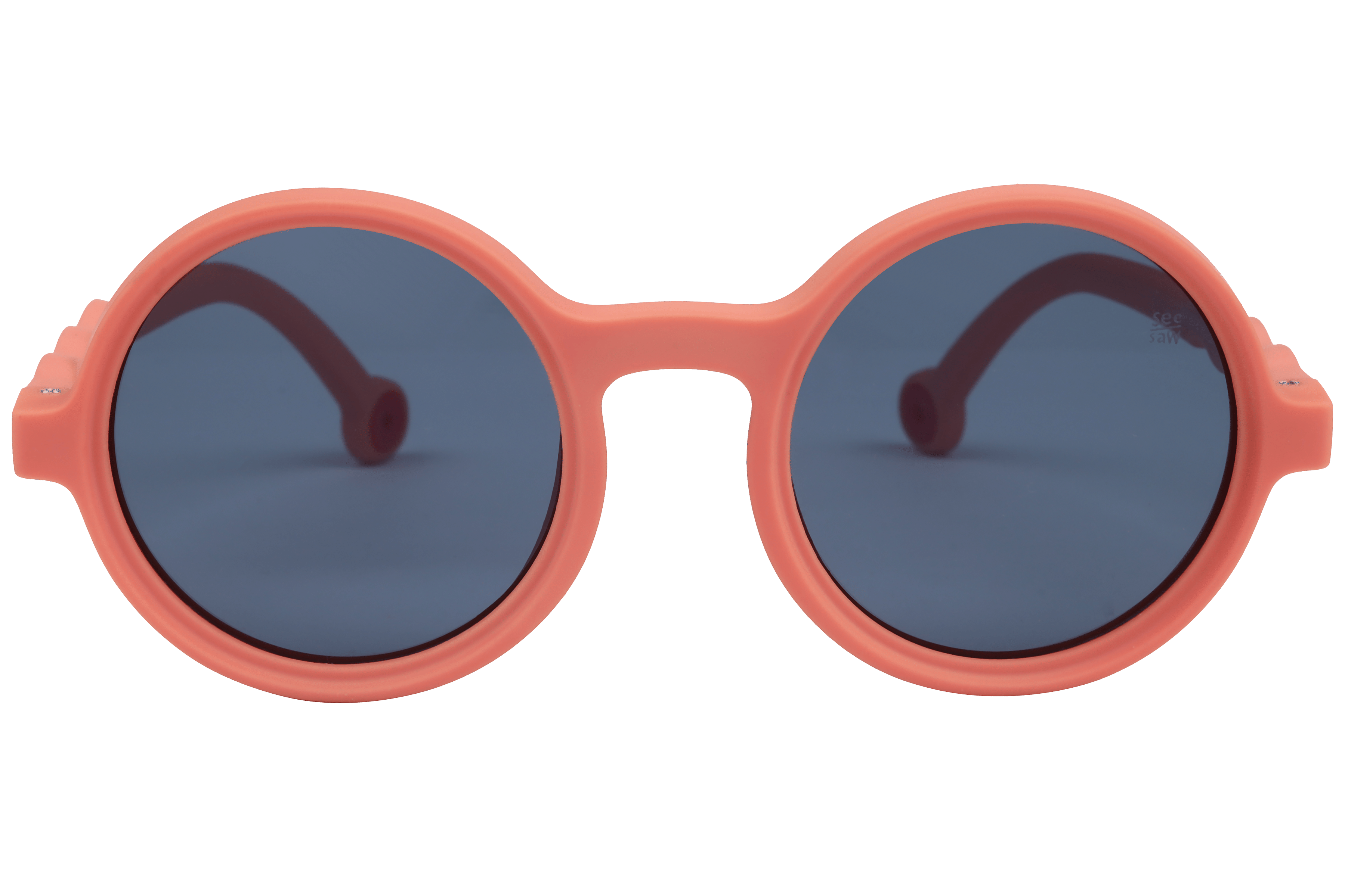See Saw SS3516 Sunglass Matt Orange Kids Full Rubber Sunglass — Matt Orange frame — view 2