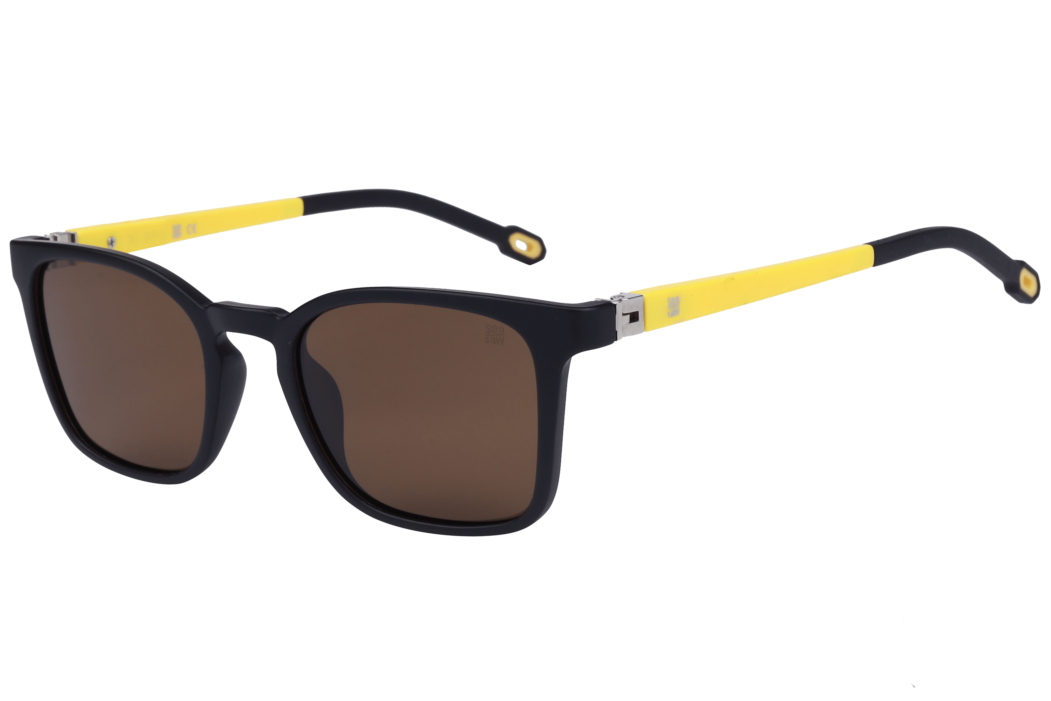 See Saw SS3501 Sunglass Matt Black Kids Full Shell Sunglass — Matt Black frame — alternate view