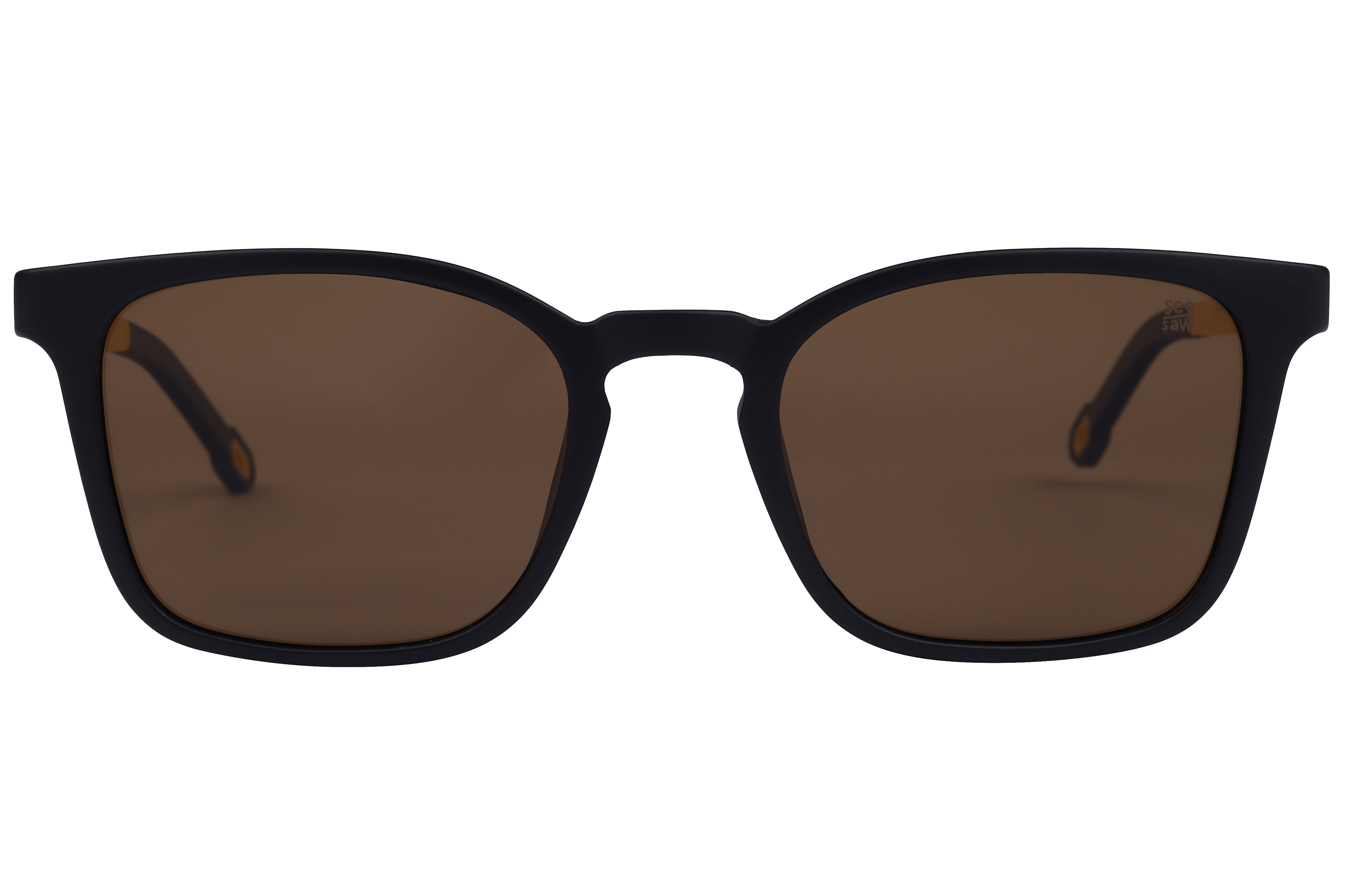 See Saw SS3501 Sunglass Matt Black Kids Full Shell Sunglass — Matt Black frame
