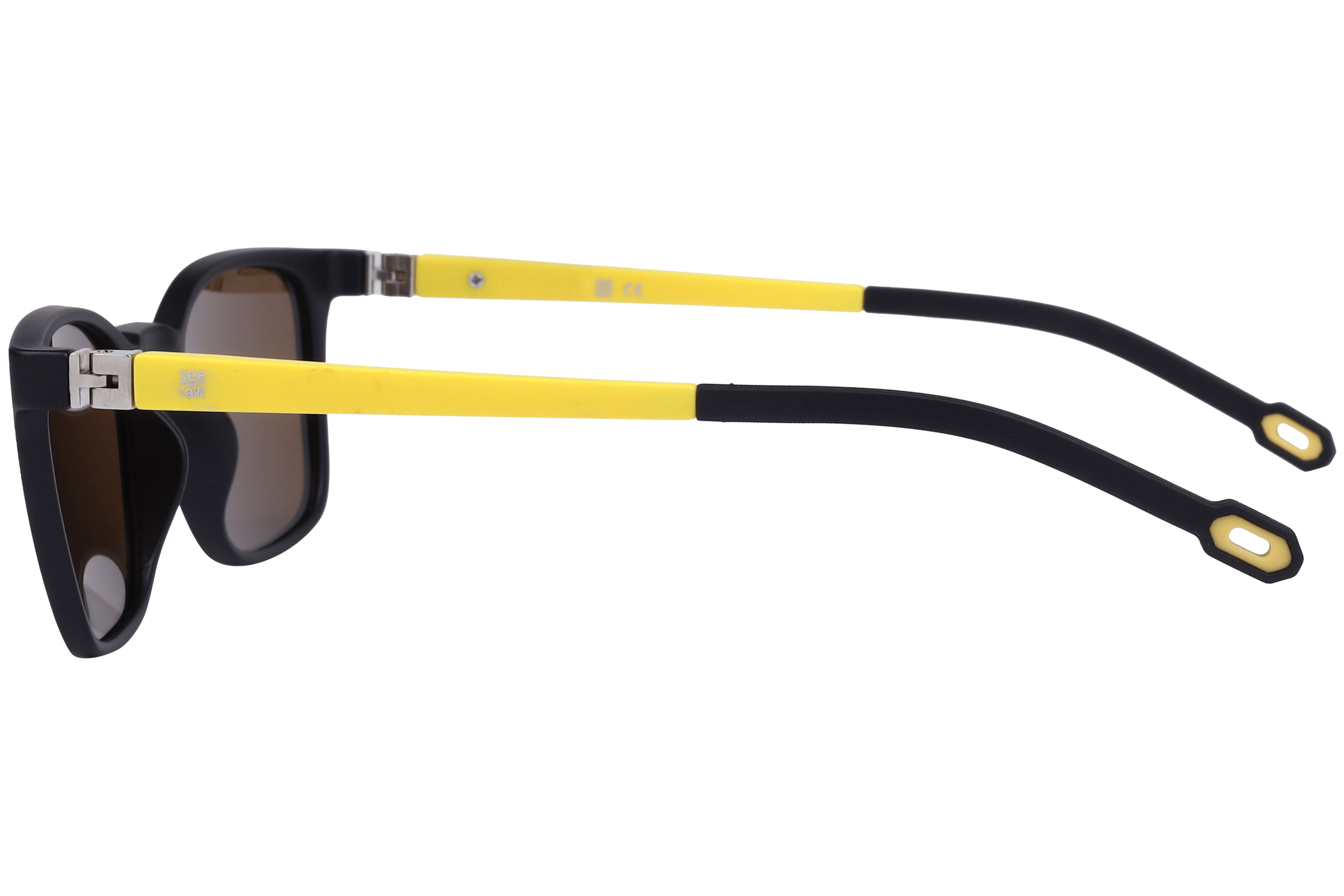 See Saw SS3501 Sunglass Matt Black Kids Full Shell Sunglass — Matt Black frame — view 3