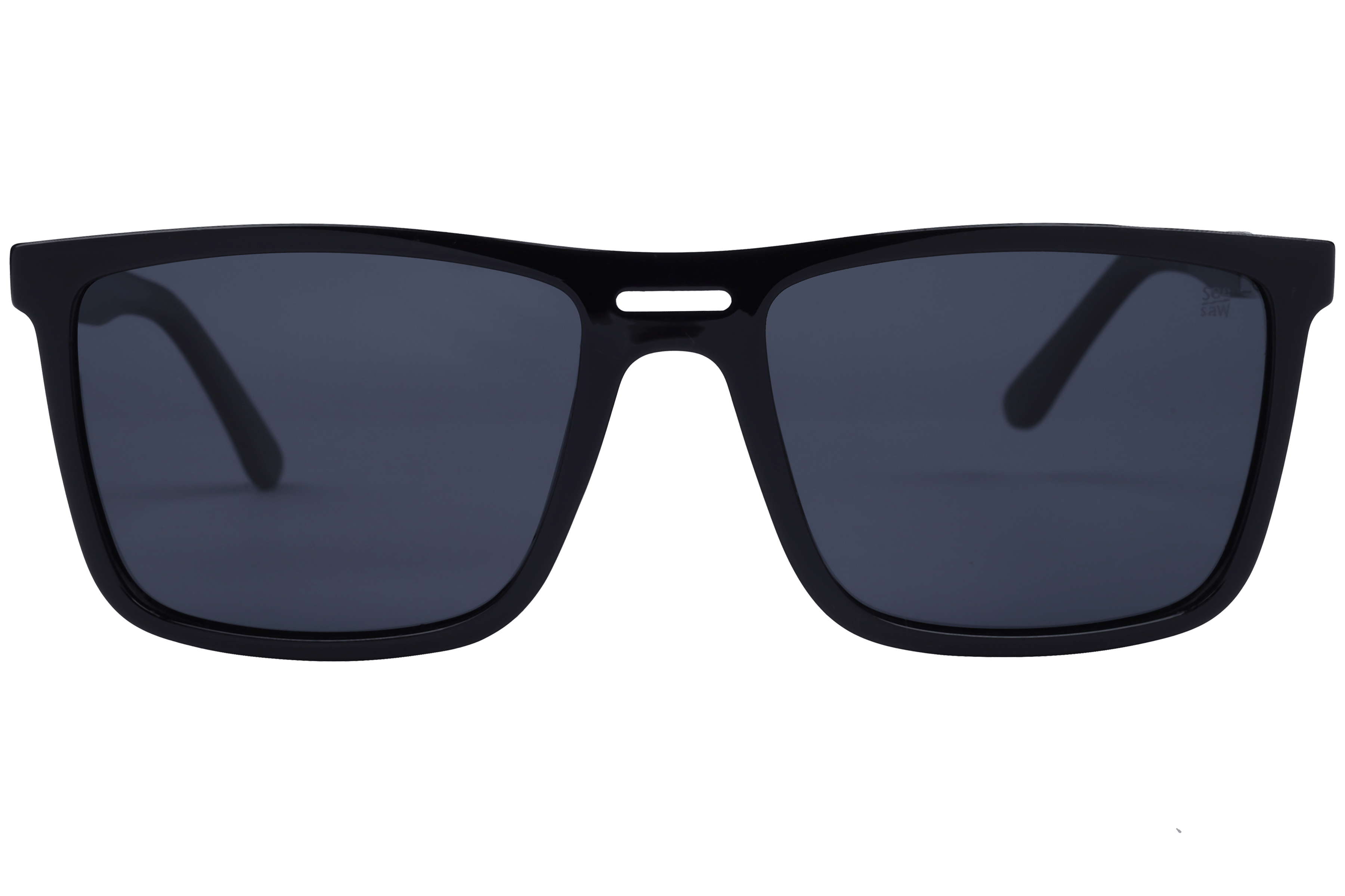 See Saw SS3504 Sunglass Black Kids Full Shell Sunglass — Black frame