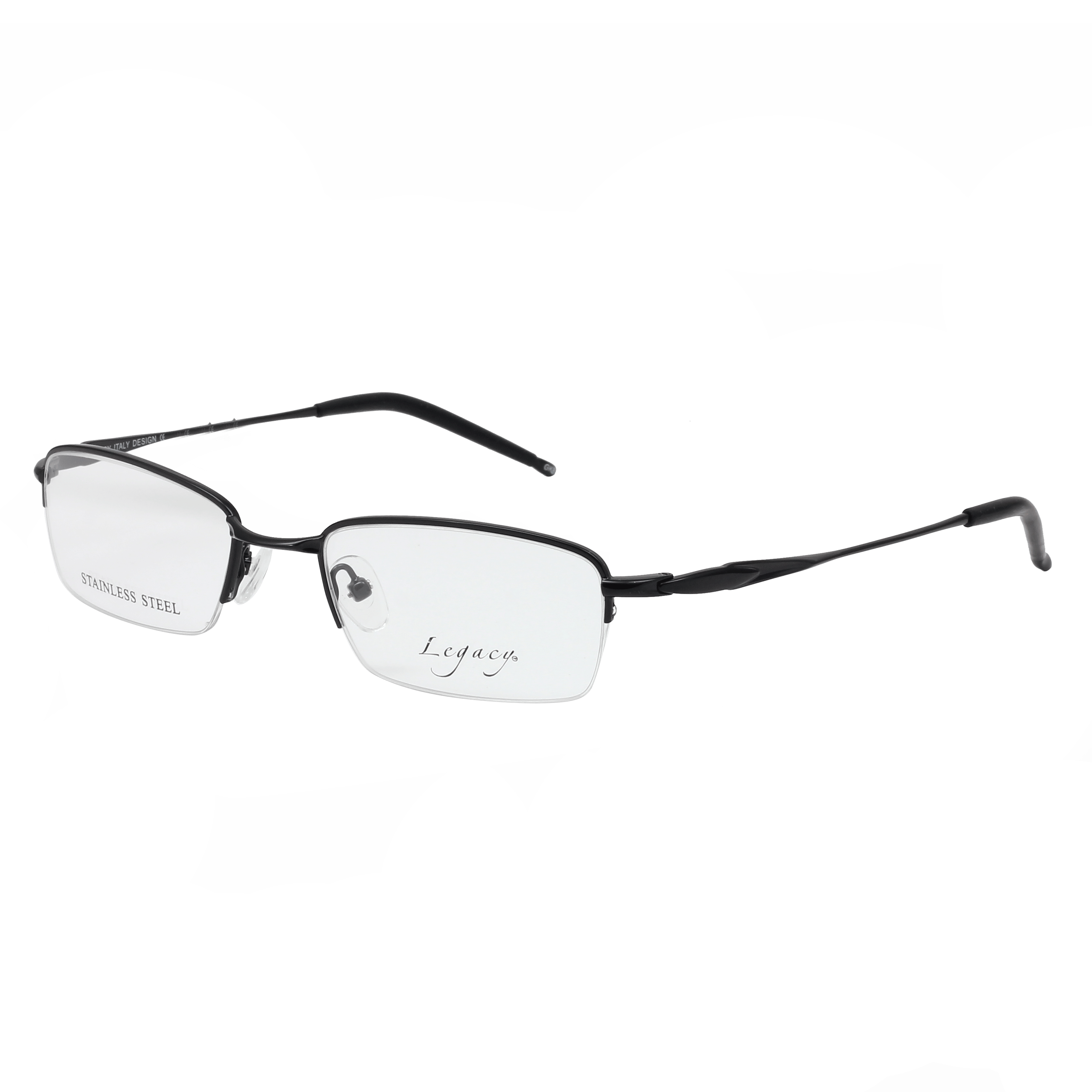 Inspira G474 Frame Black Unisex Supra Metal — Black frame