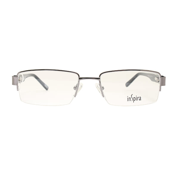 Inspira CR1109/3016CO Frame Gun Metal Male Supra Shell Frame — Gun Metal frame — view 2