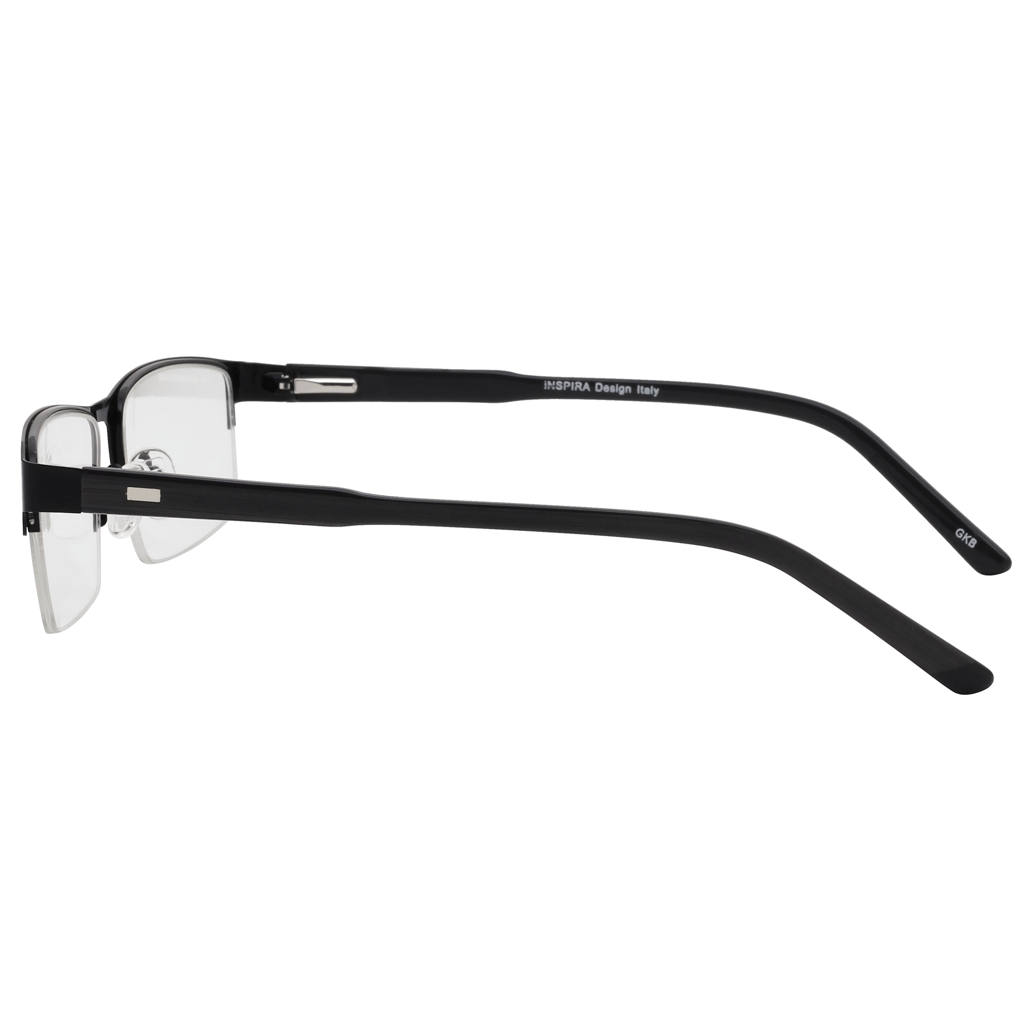 Inspira 4516D Frame Black Male Supra Shell Frame — Black frame — view 6