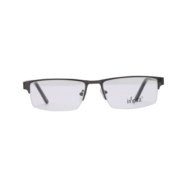 Inspira 4516D Frame Gun Metal Male Supra Shell Frame — Gun Metal frame — view 2