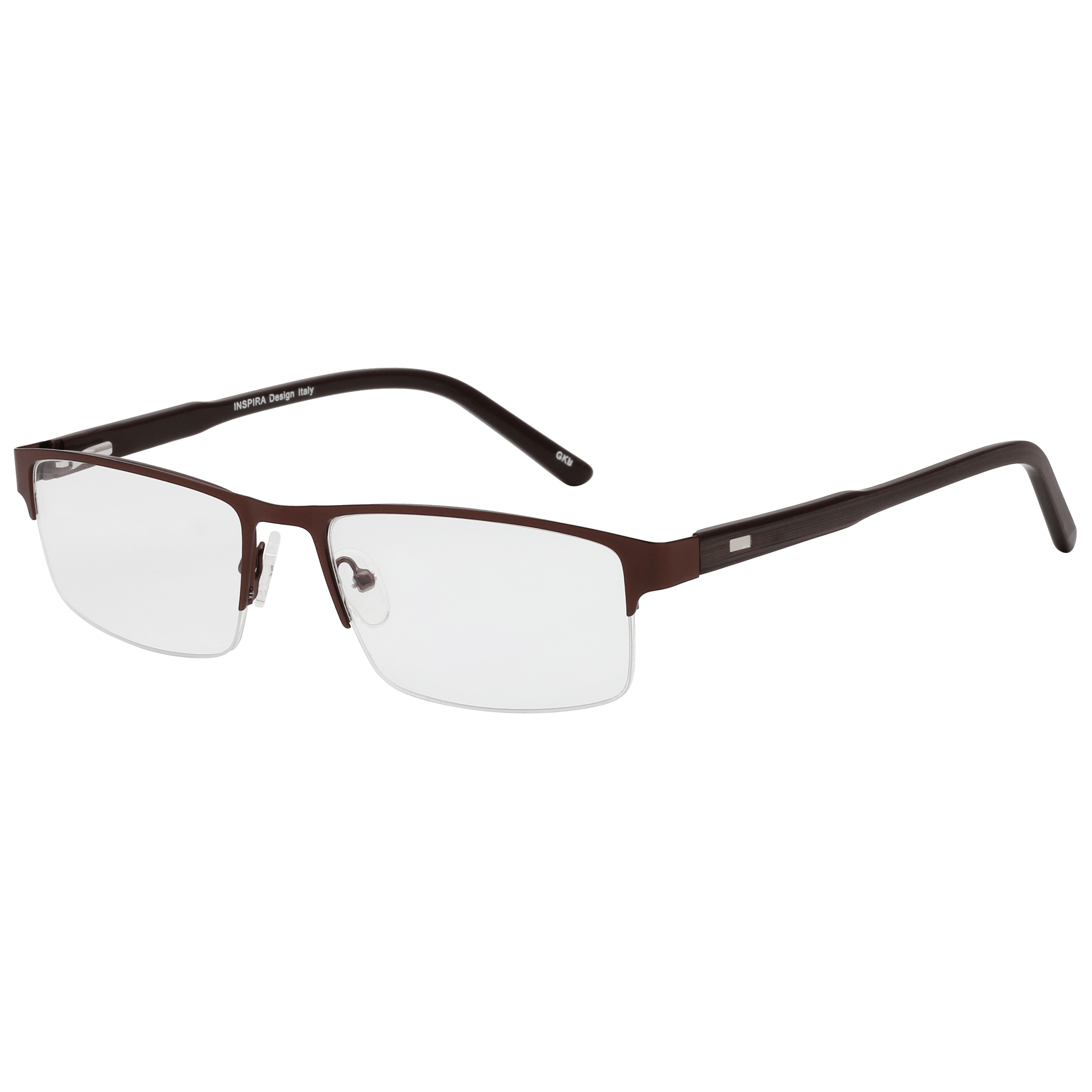 Inspira 4516D Frame Brown Male Supra Shell — Brown frame