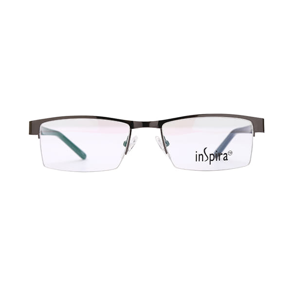 Inspira ES218 Frame Gun Metal Unisex Supra Shell Frame — Gun Metal frame — view 2