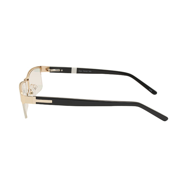 Inspira ES218 Frame Gold Unisex Supra Shell Frame — view 3