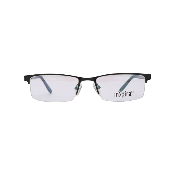 Inspira 4616D Frame Black Unisex Supra Shell Frame — Black frame — view 2