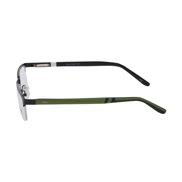 Inspira 4616D Frame Black Unisex Supra Shell Frame — Black frame — view 3