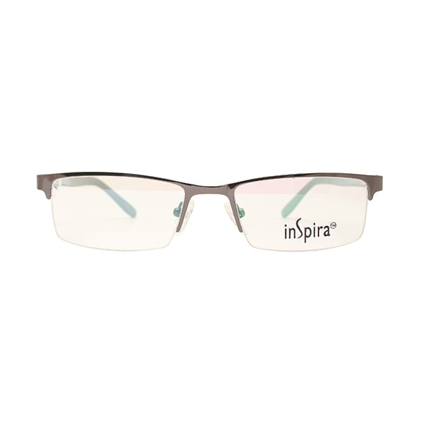 Inspira 4616D Frame Gun Metal Unisex Supra Shell Frame — Gun Metal frame — view 2
