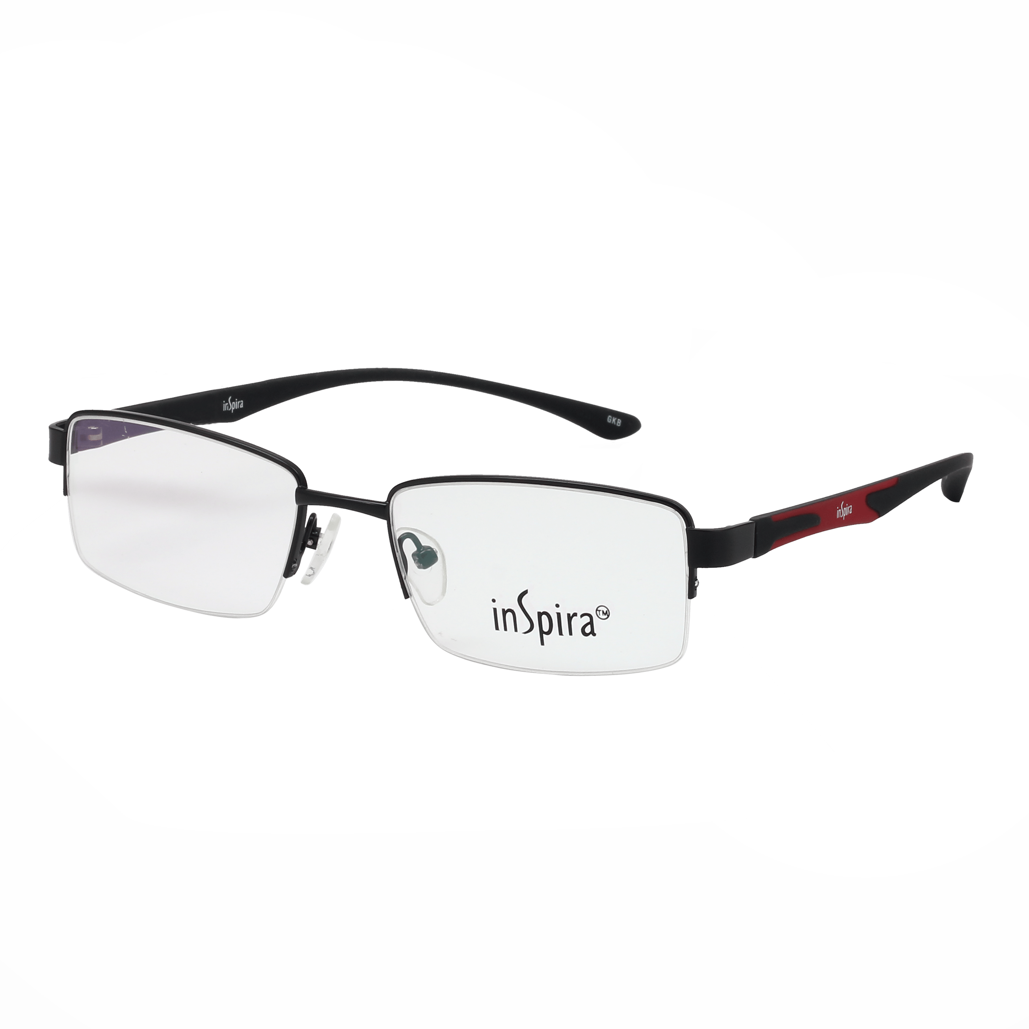 Inspira HX01-2 Frame Black Unisex Supra Rubber — Black frame