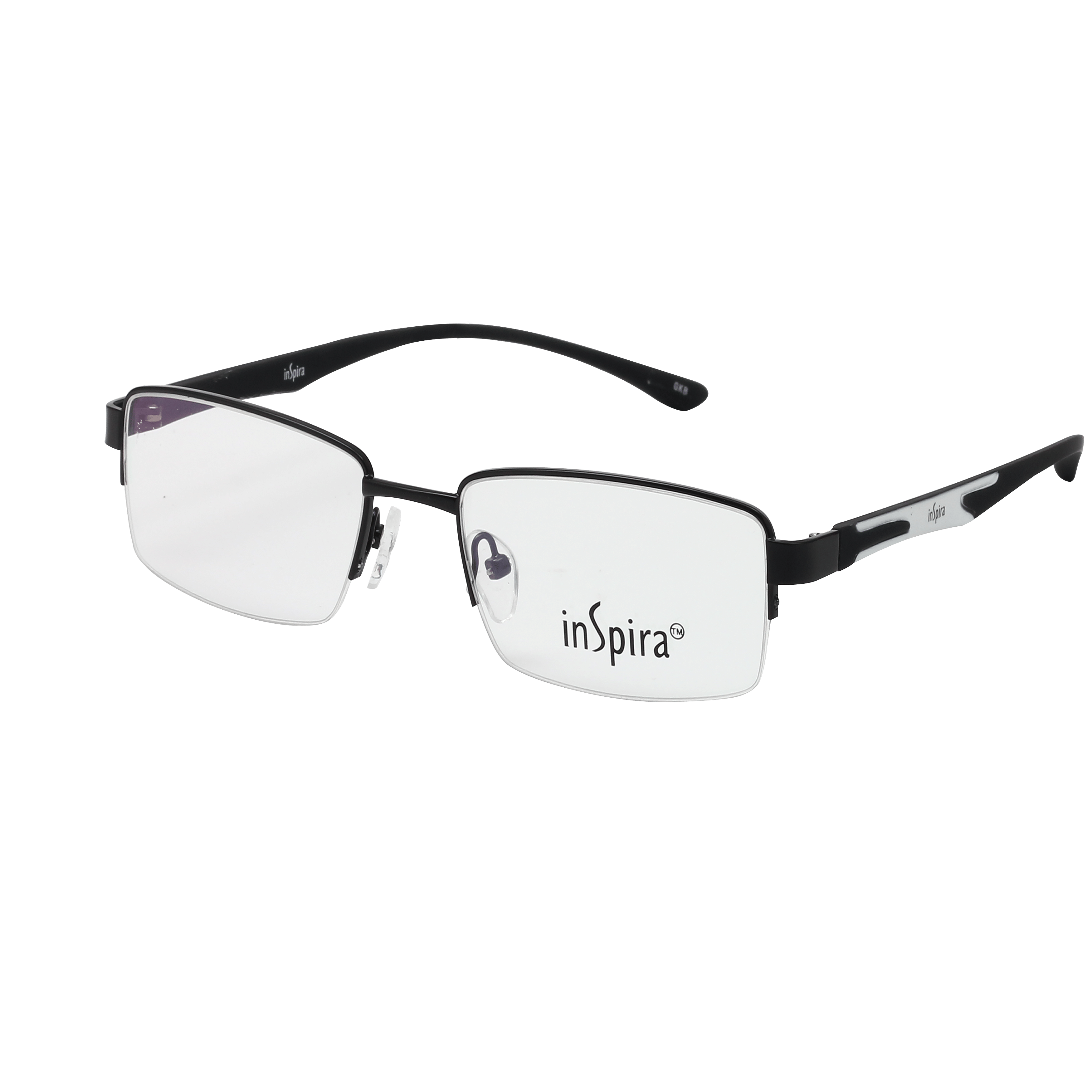 Inspira HX01-2 Frame Black Unisex Supra Rubber — Black frame