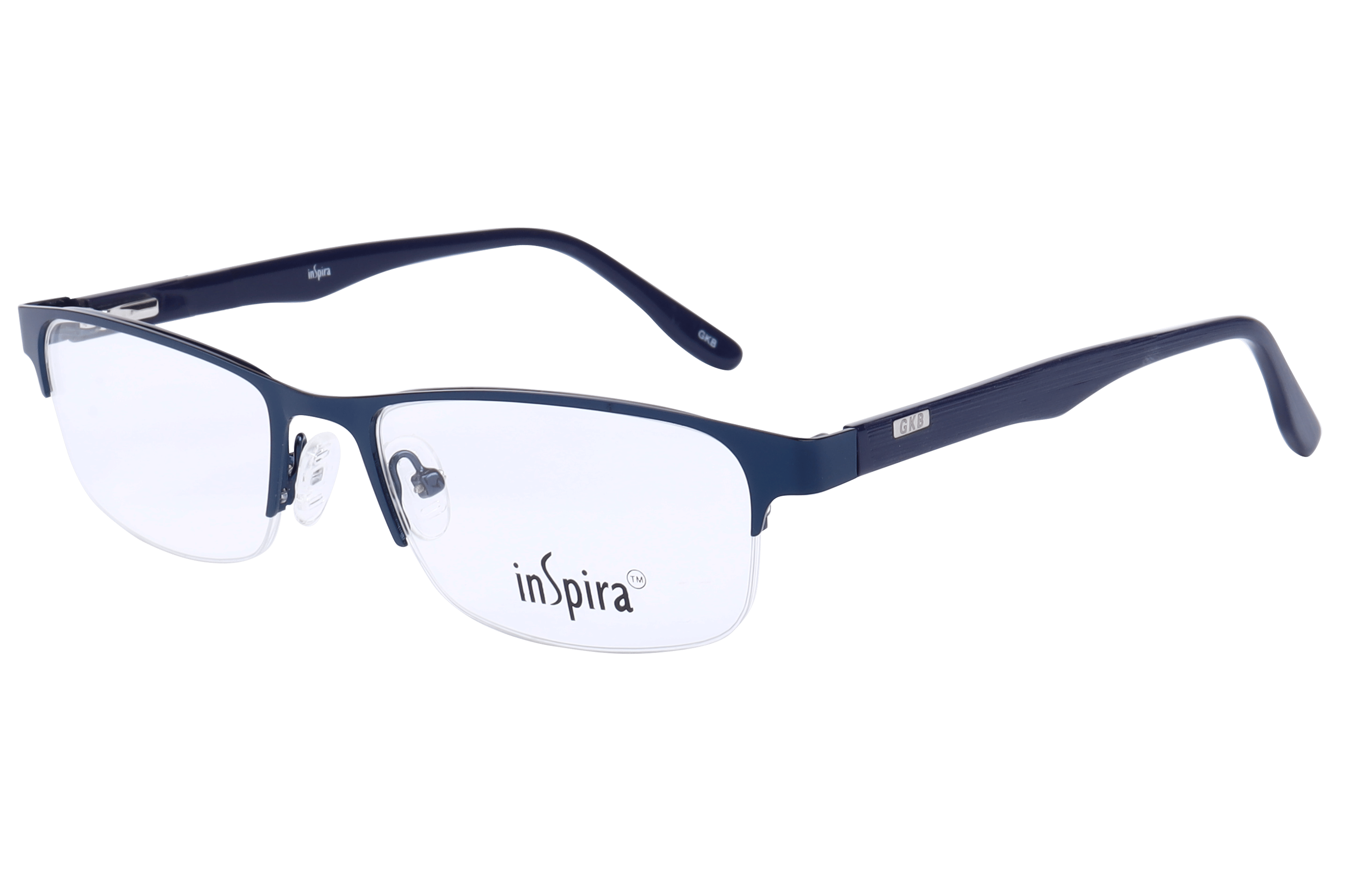 Inspira 4416D Frame Blue Unisex Supra Shell — Blue frame