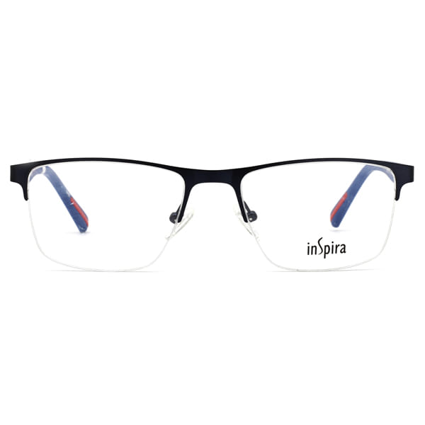 Inspira 2217O Frame Blue Male Supra Shell Frame — Blue frame — view 3