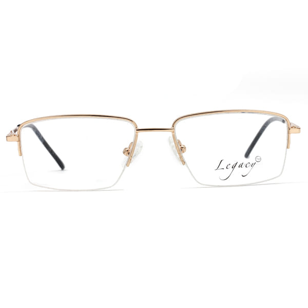 Inspira 6218SO Frame Gold Unisex Supra Metal Frame — Gold frame — view 3