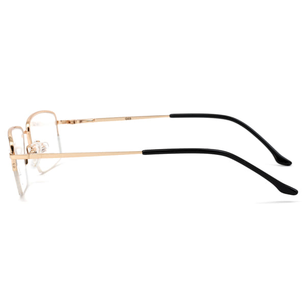 Inspira 6218SO Frame Gold Unisex Supra Metal Frame — Gold frame — view 4