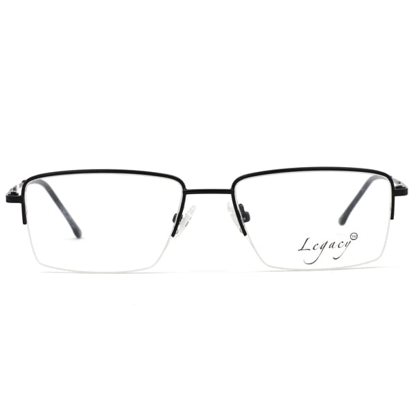 Inspira 6118SO Frame Black Male Supra Metal Frame — Black frame — view 3