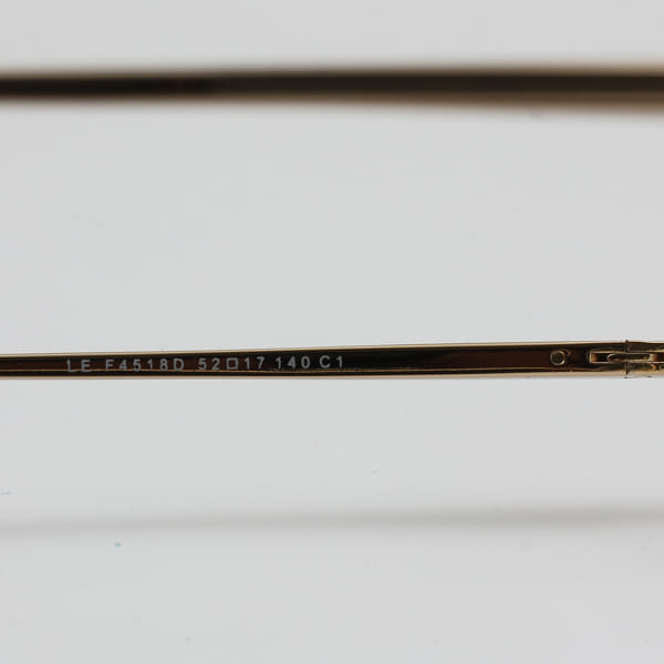 Inspira 4518D Frame Gold Male Supra Metal Frame — view 1
