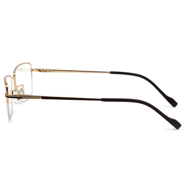 Inspira 4818D Frame Gold Male Supra Metal Frame — Gold frame — view 4