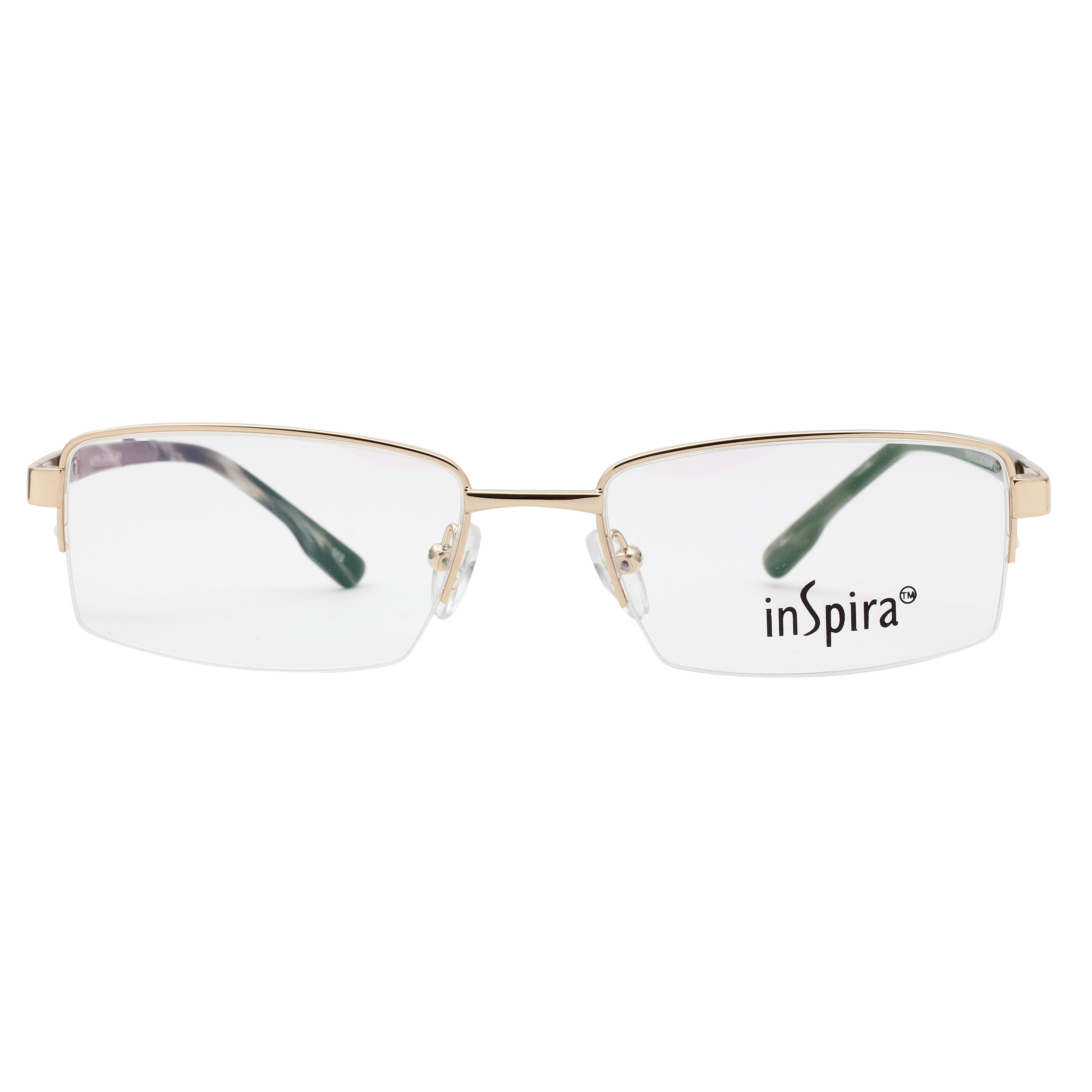 Inspira 0115D Frame Gold Male Supra Metal Frame — Gold frame — view 2