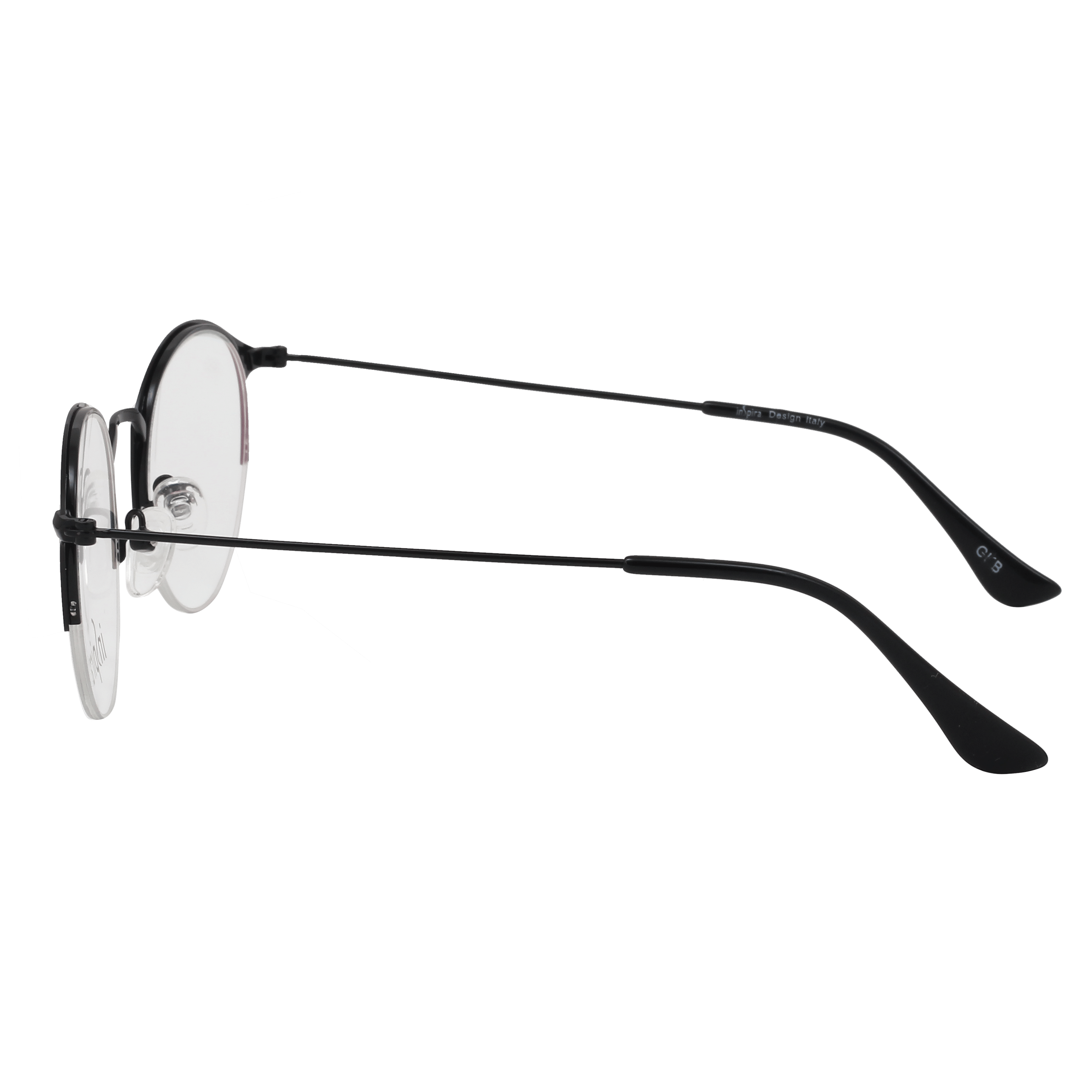 Inspira 4418D Frame Black Unisex Supra Metal Frame — Black frame — view 7