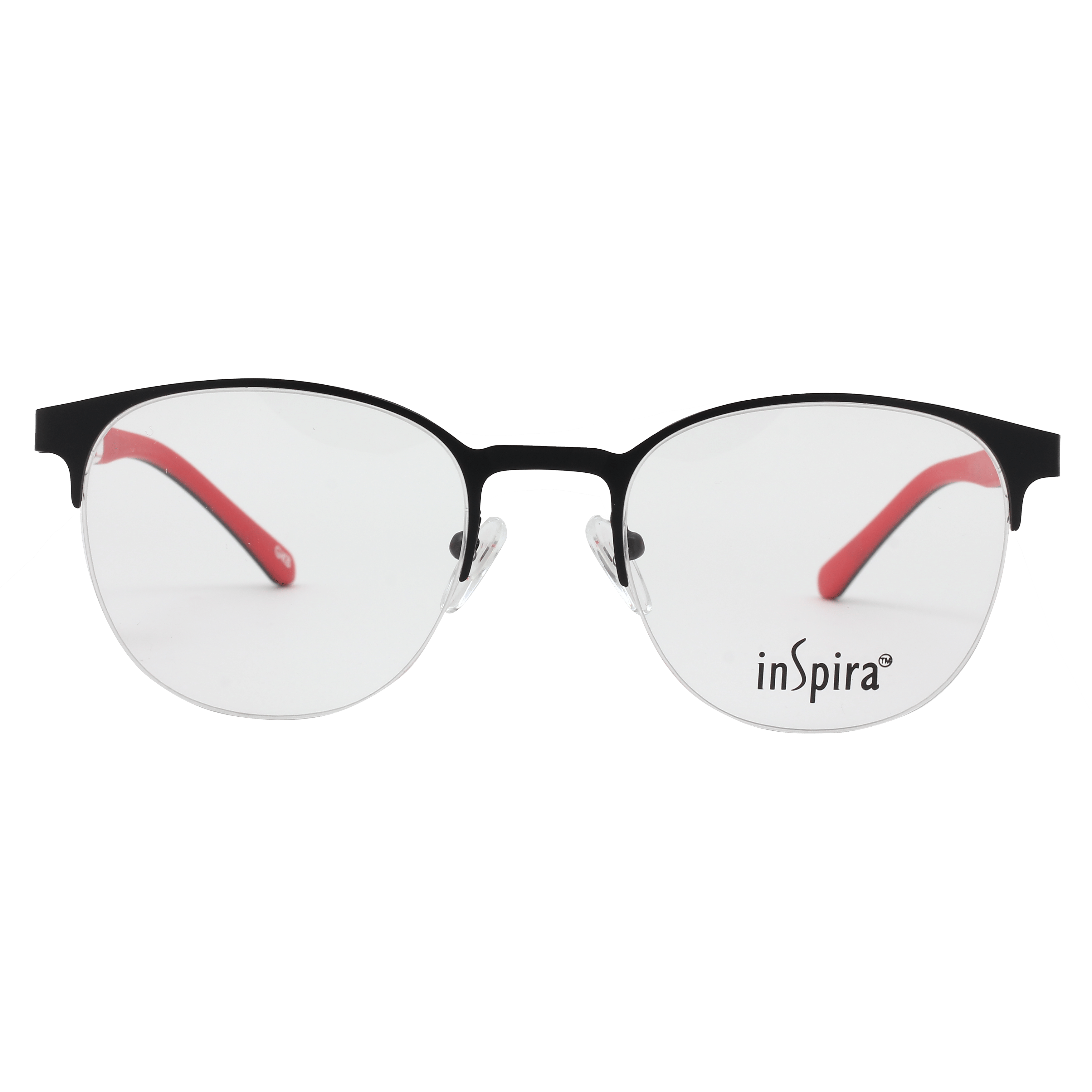 Inspira 4718O Frame Black Unisex Supra Shell