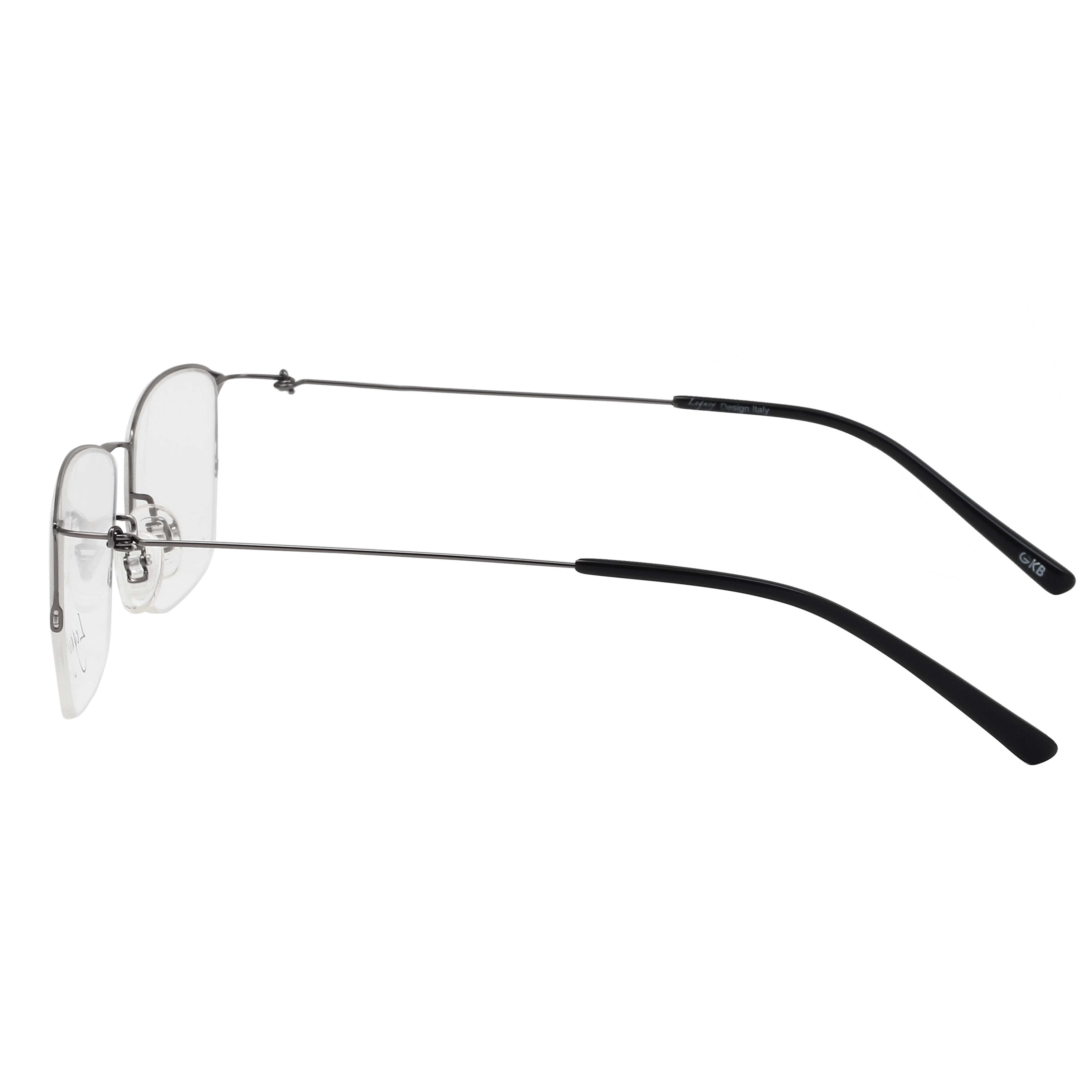 Inspira 5618O Frame Gun Metal Male Supra Metal Frame — Gun Metal frame — view 3