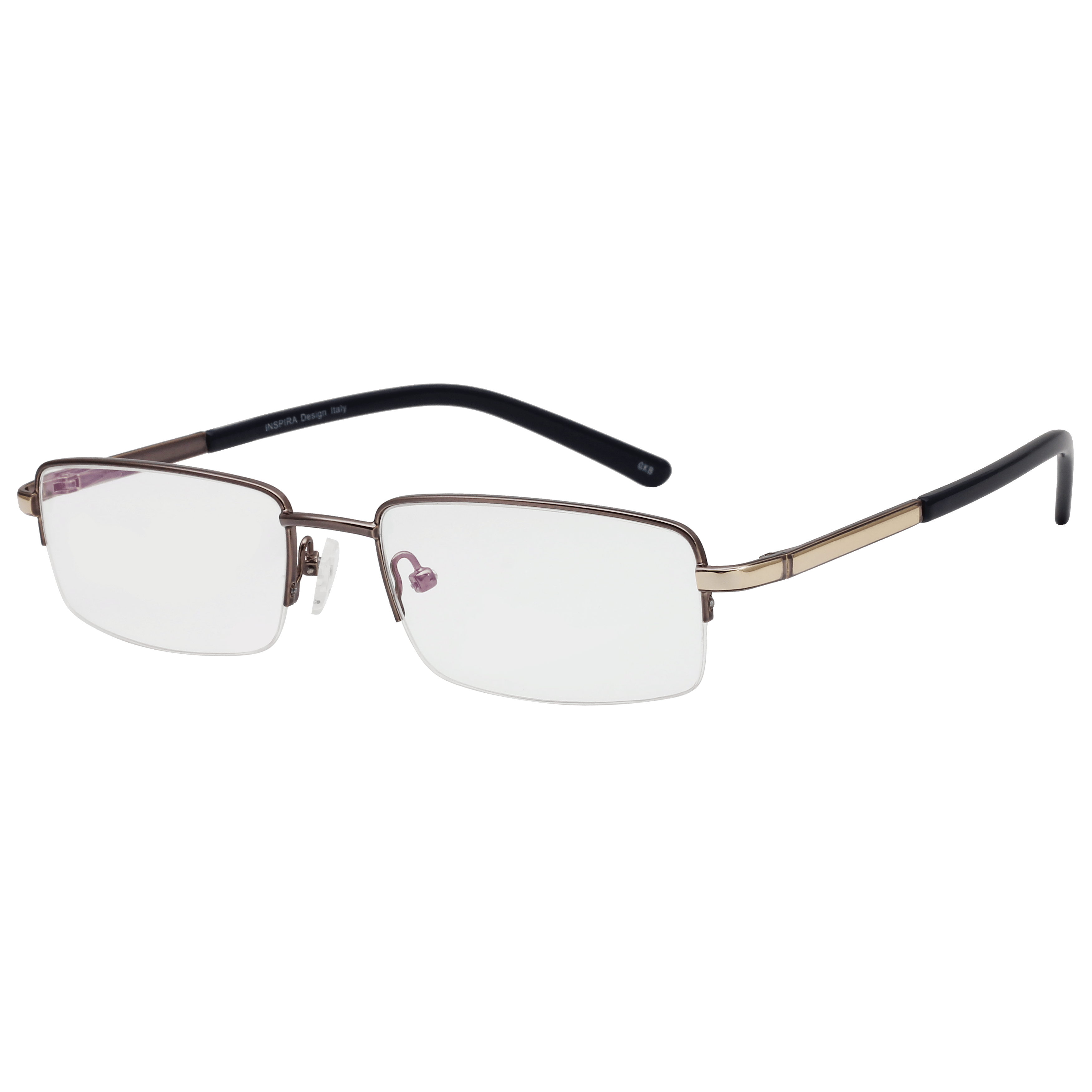 Inspira 1318D Frame Gun Metal Male Supra Metal — Gun Metal frame