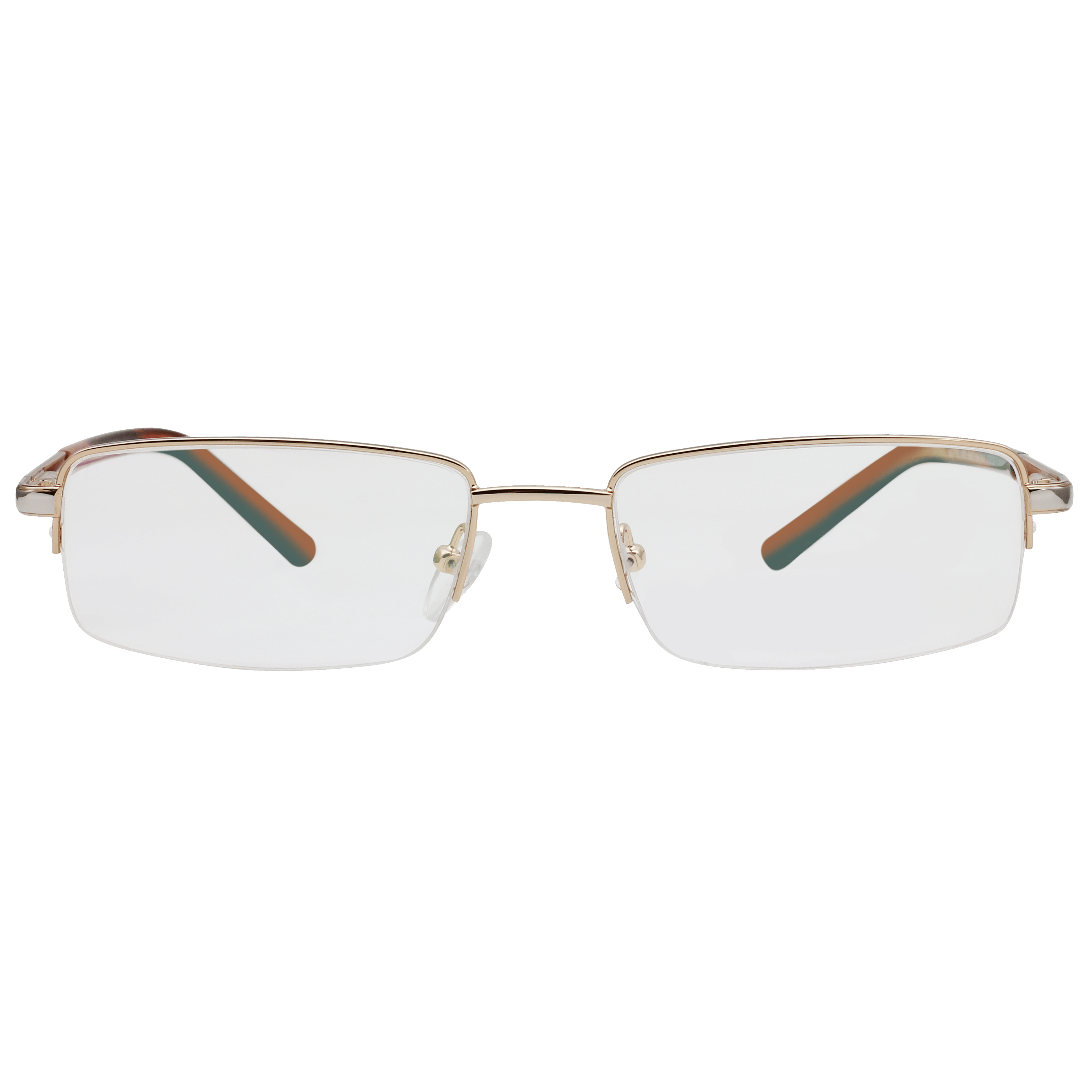 Inspira 1318D Frame Gold Male Supra Metal Frame — Gold frame — view 2