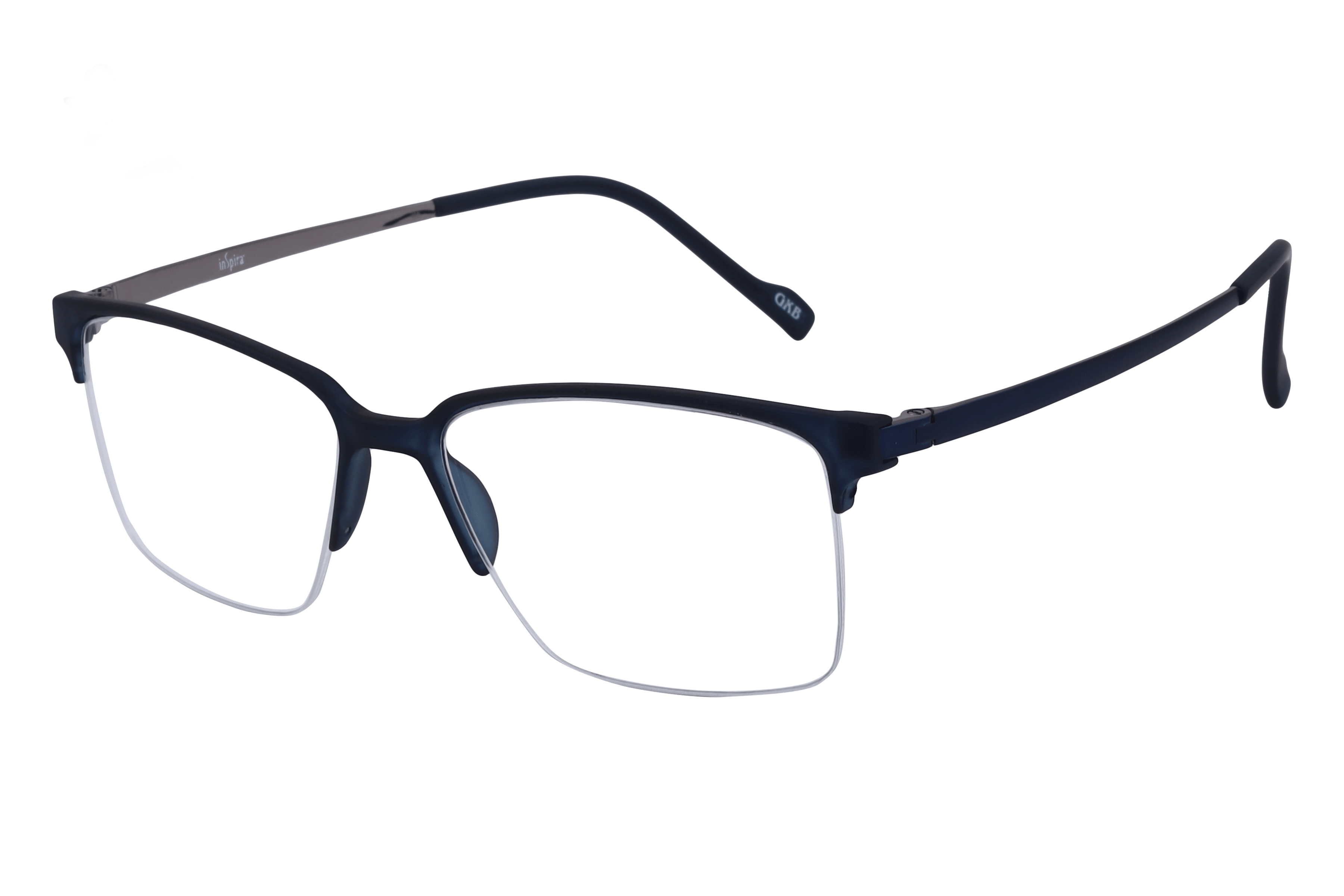 Inspira 6602 Frame Blue Male Supra Metal — Blue frame