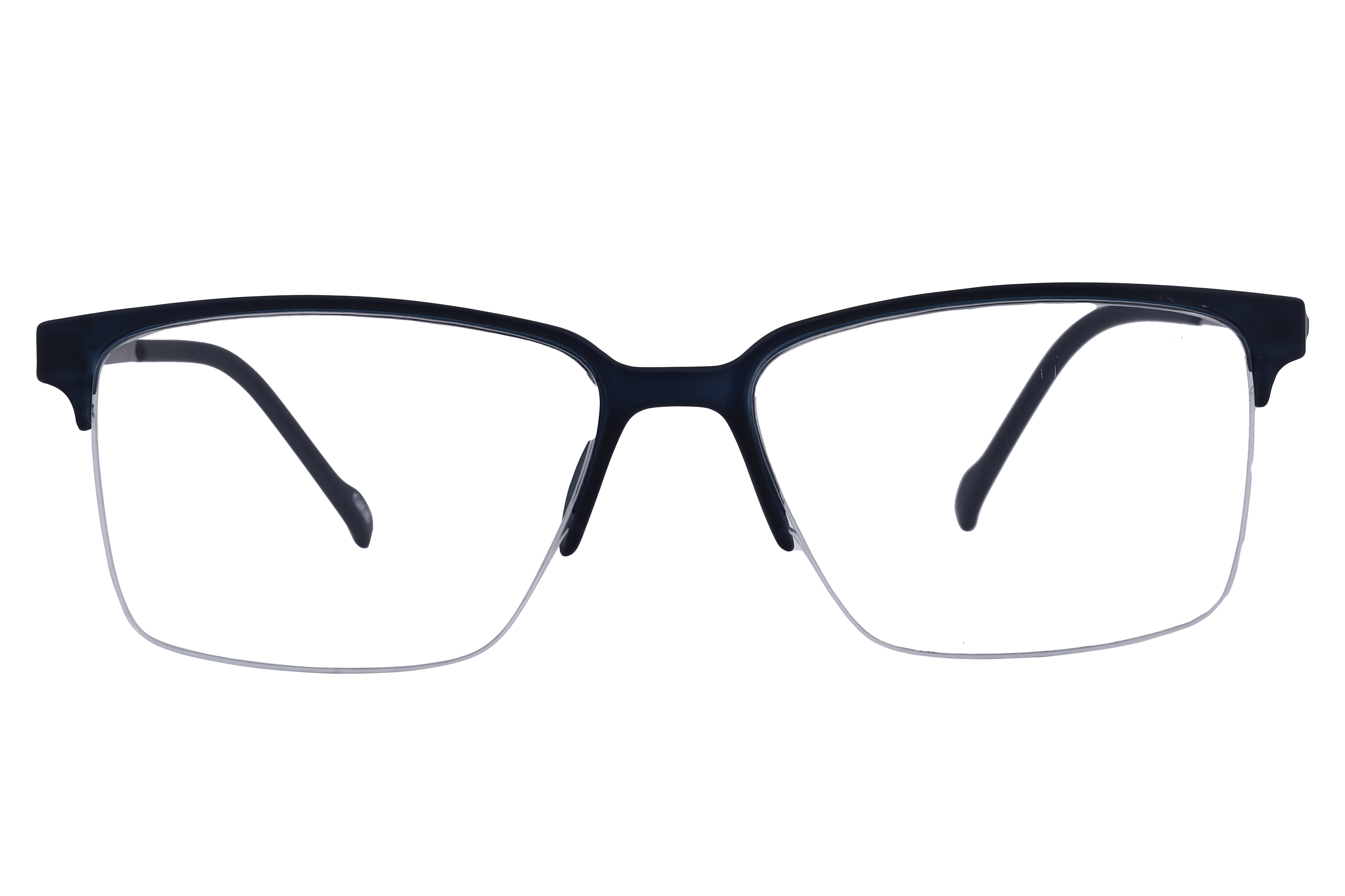 Inspira 6602 Frame Blue Male Supra Metal Frame — Blue frame — view 2