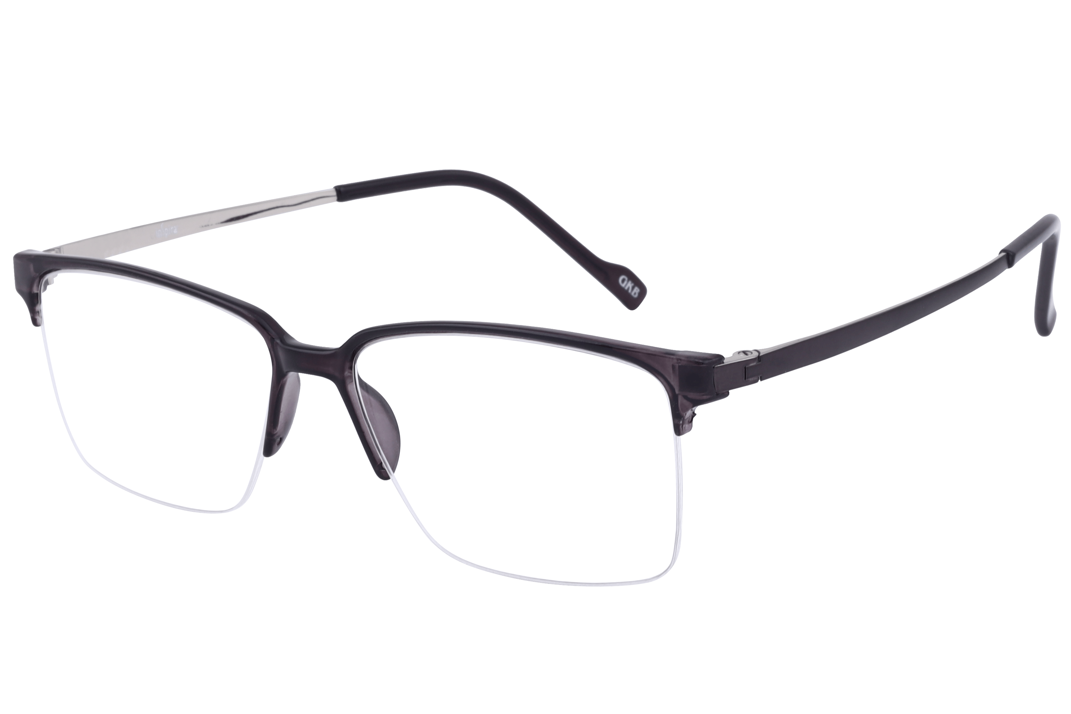 Inspira 6602 Frame Grey Male Supra Metal — Grey frame