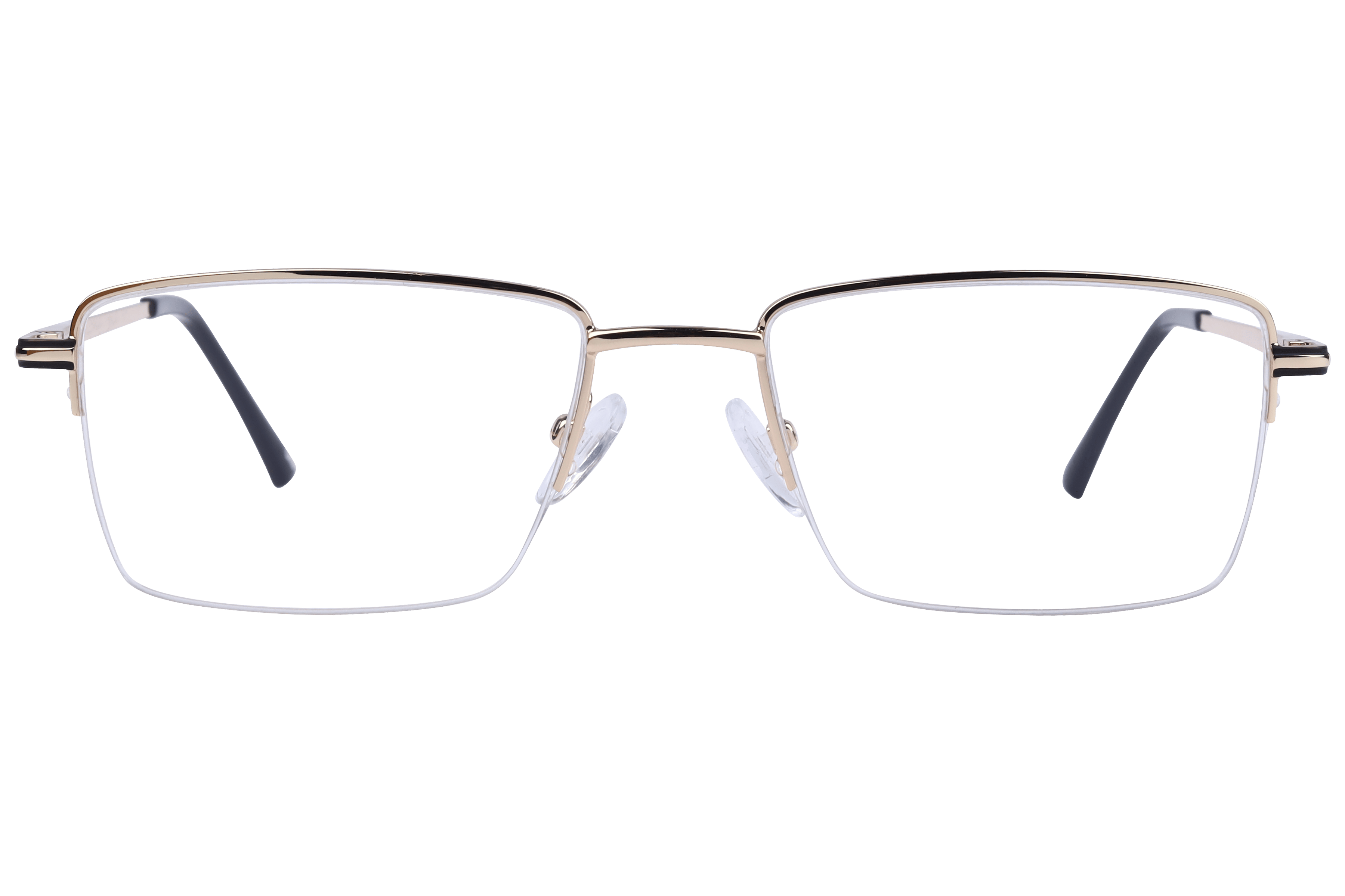 Inspira 1922 Frame Gold Male Supra Metal Frame — Gold frame — view 2