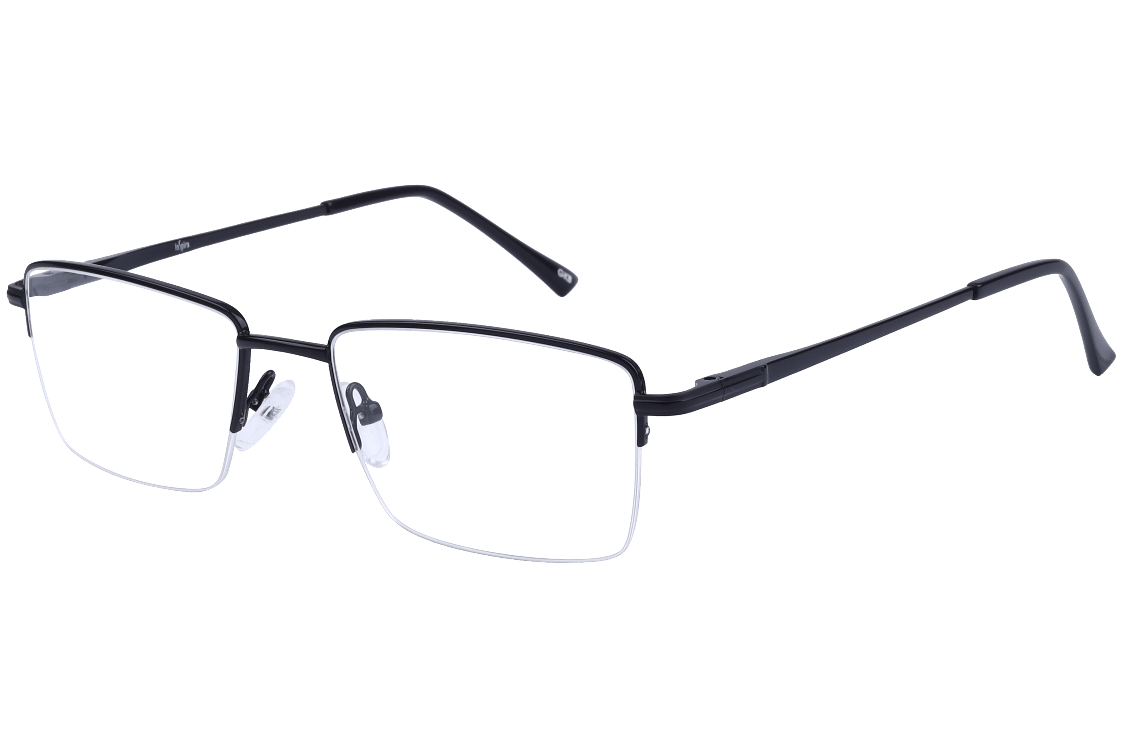 Inspira 1922 Frame Black Male Supra Metal — Black frame