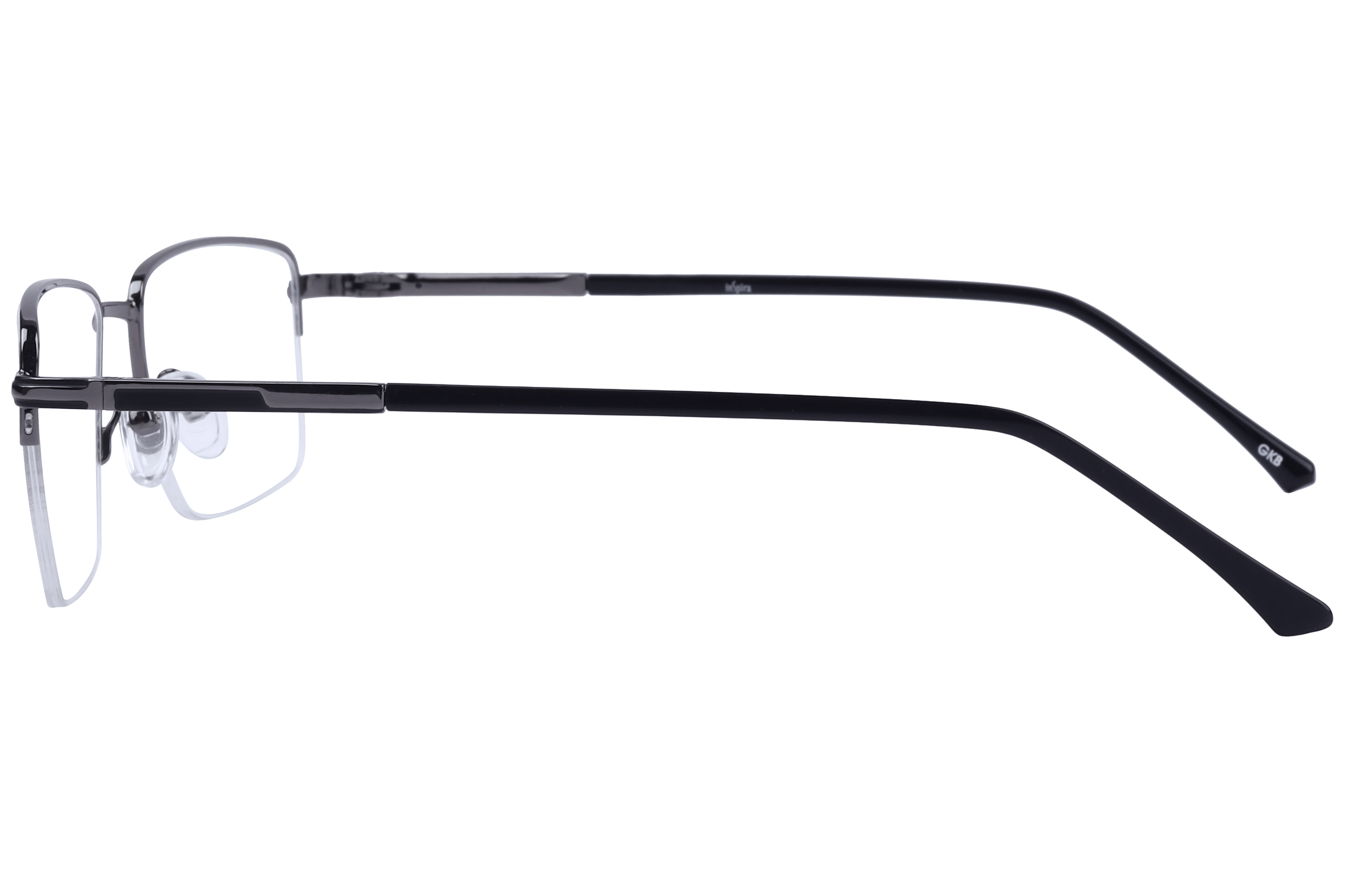 Inspira 5210 Frame Gun Metal Male Supra Metal Frame — Gun Metal frame — view 3
