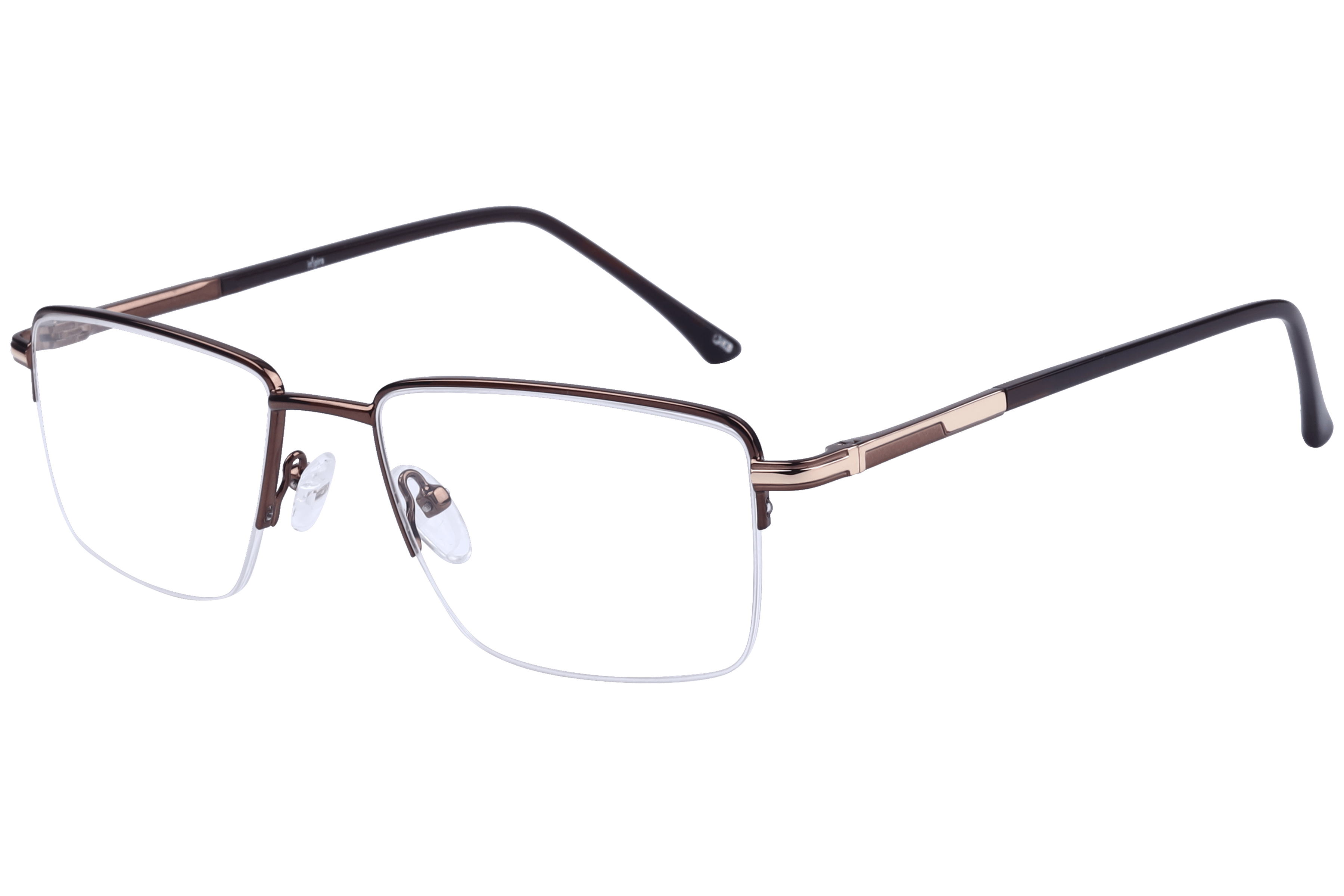 Inspira 5210 Frame Brown Male Supra Metal — Brown frame