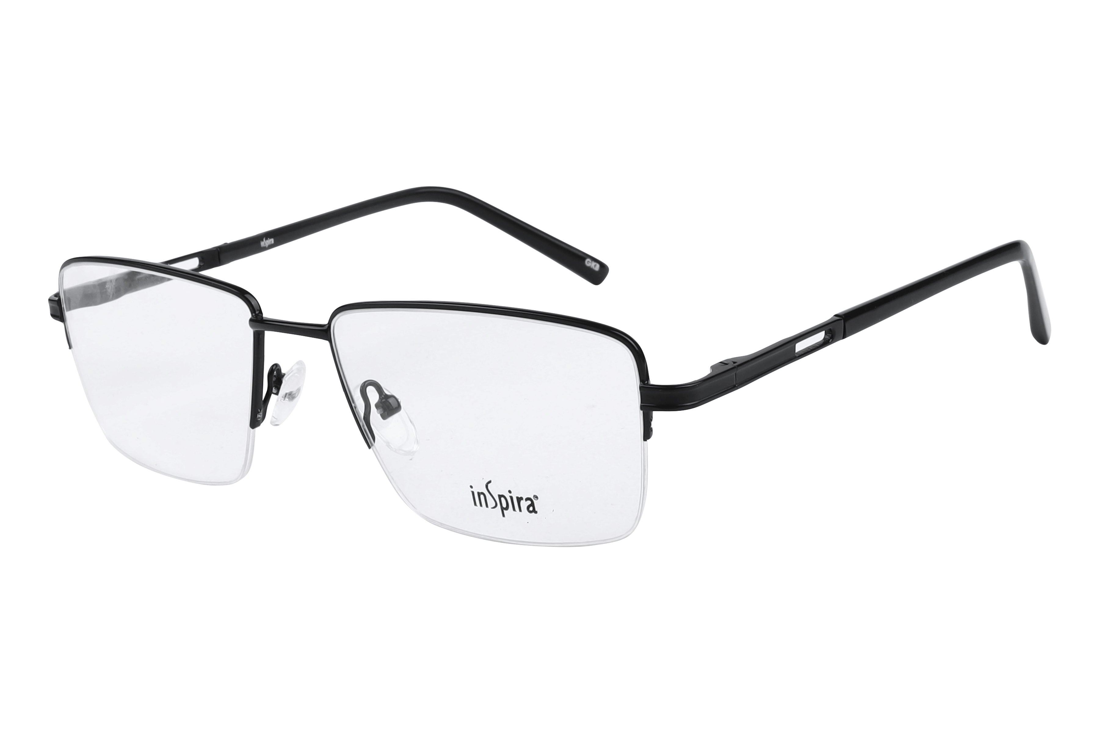Inspira 17237-DW Frame Black Male Supra Metal — Black frame