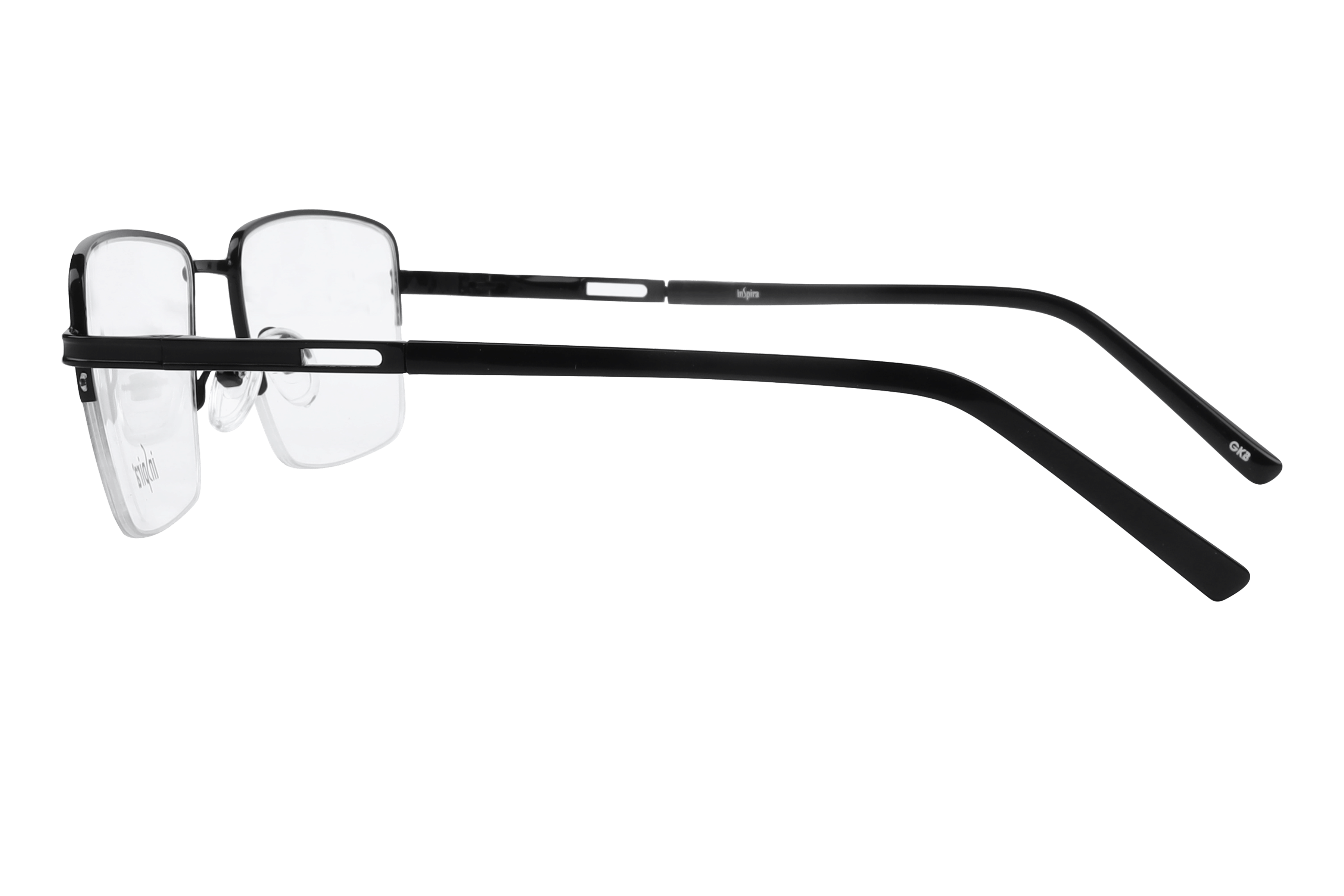 Inspira 17237-DW Frame Black Male Supra Metal Frame — Black frame — view 3