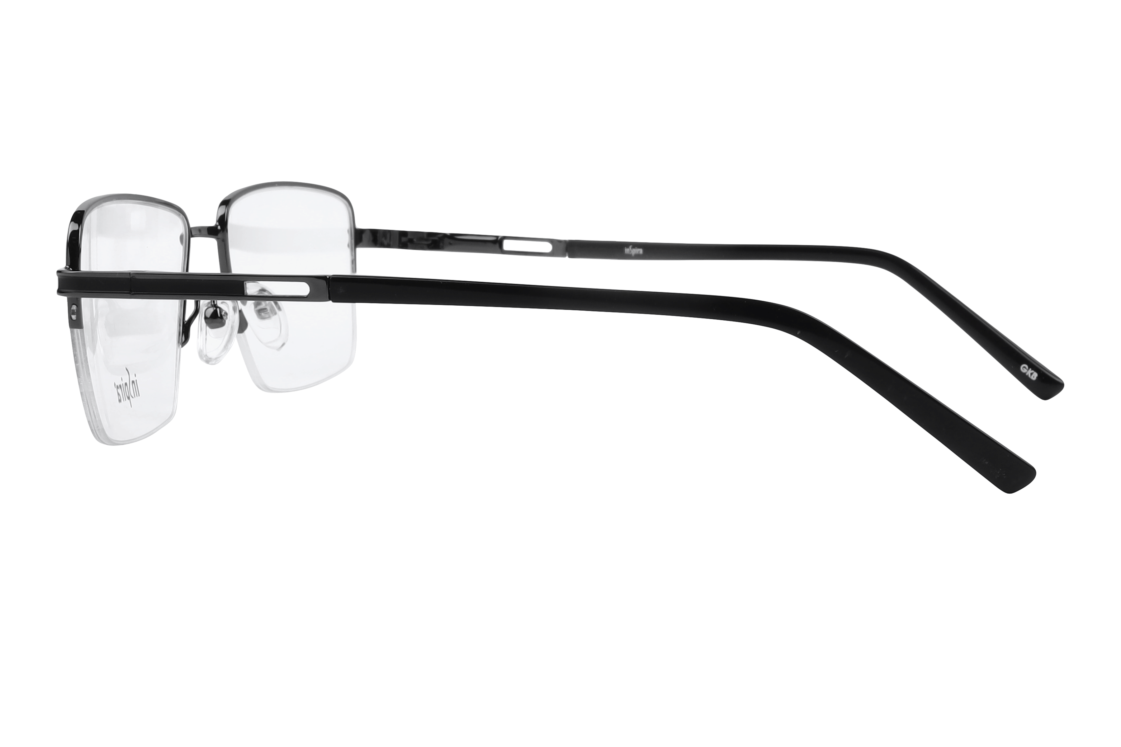 Inspira 17237-DW Frame Black Male Supra Metal Frame — view 3