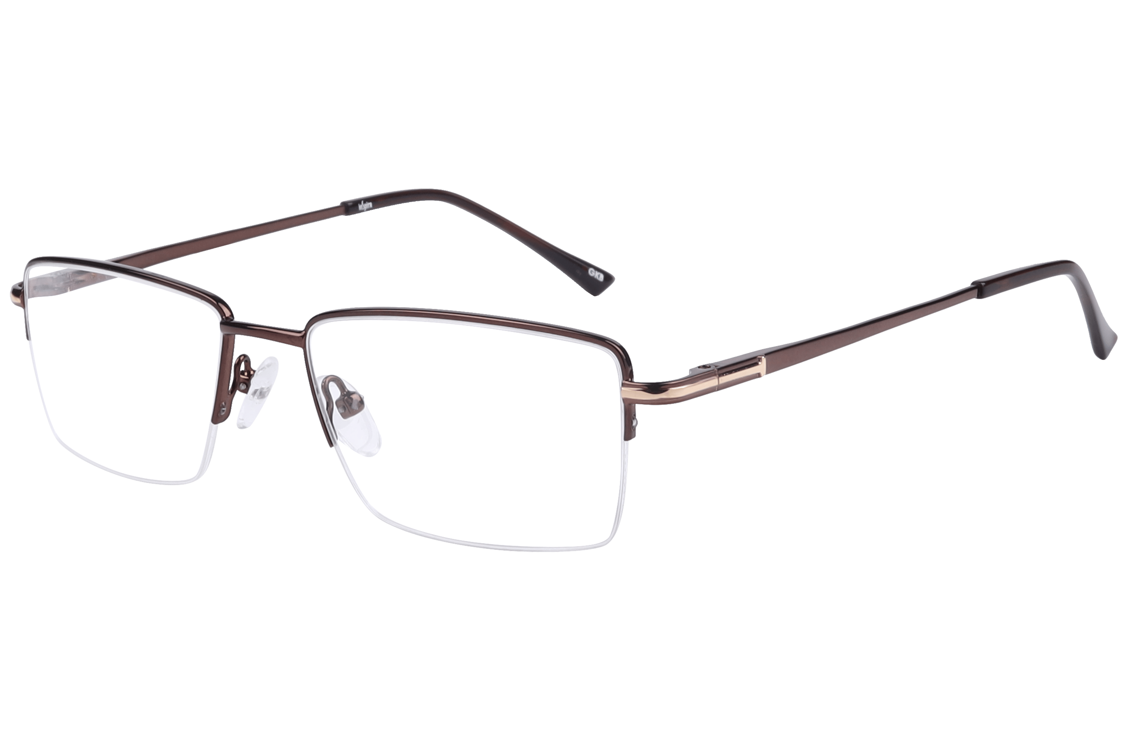 Inspira 17323-CY Frame Brown Unisex Supra Metal — Brown frame