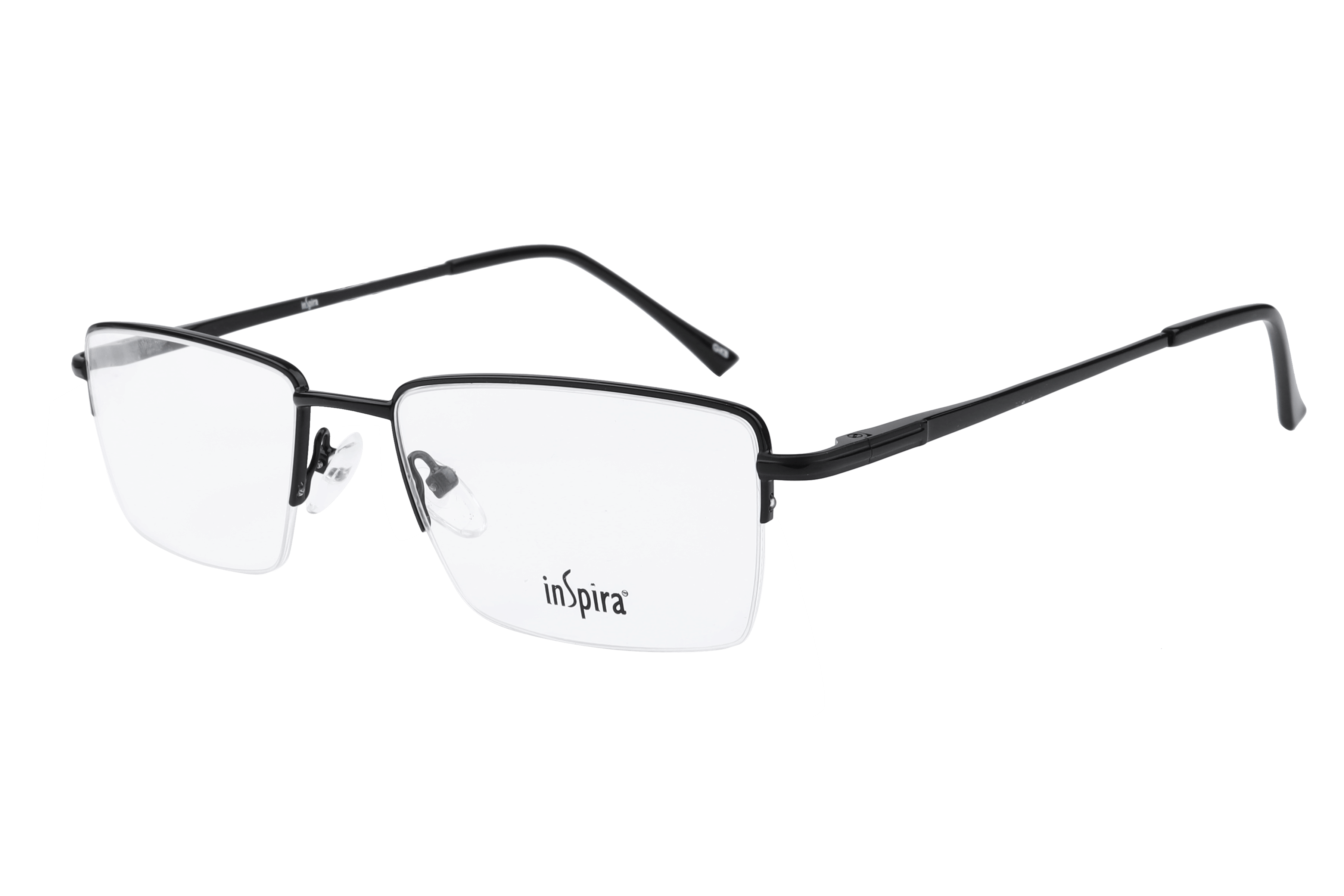 Inspira 17235-DW Frame Black Male Supra Metal — Black frame