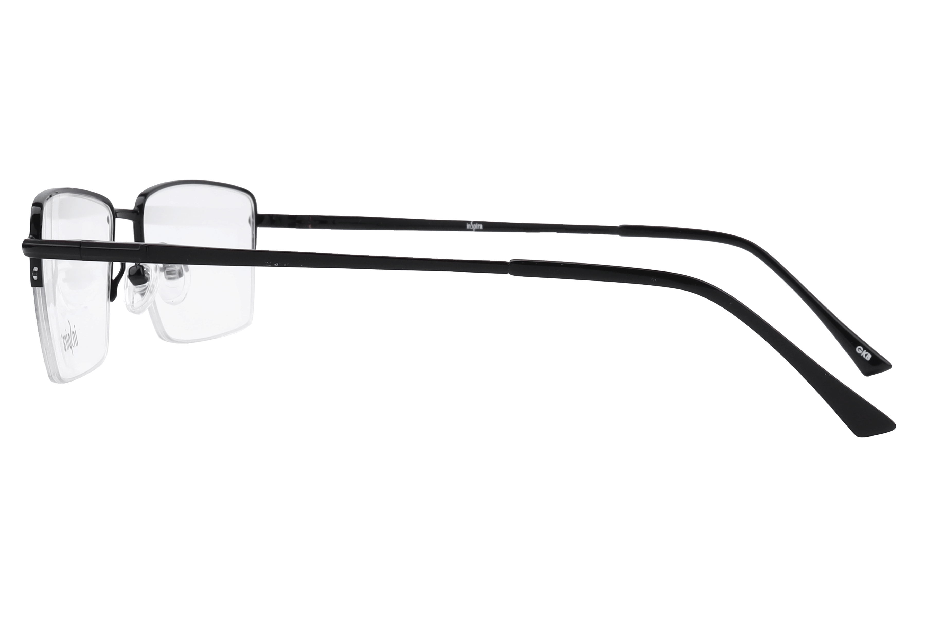 Inspira 17235-DW Frame Black Male Supra Metal Frame — Black frame — view 3