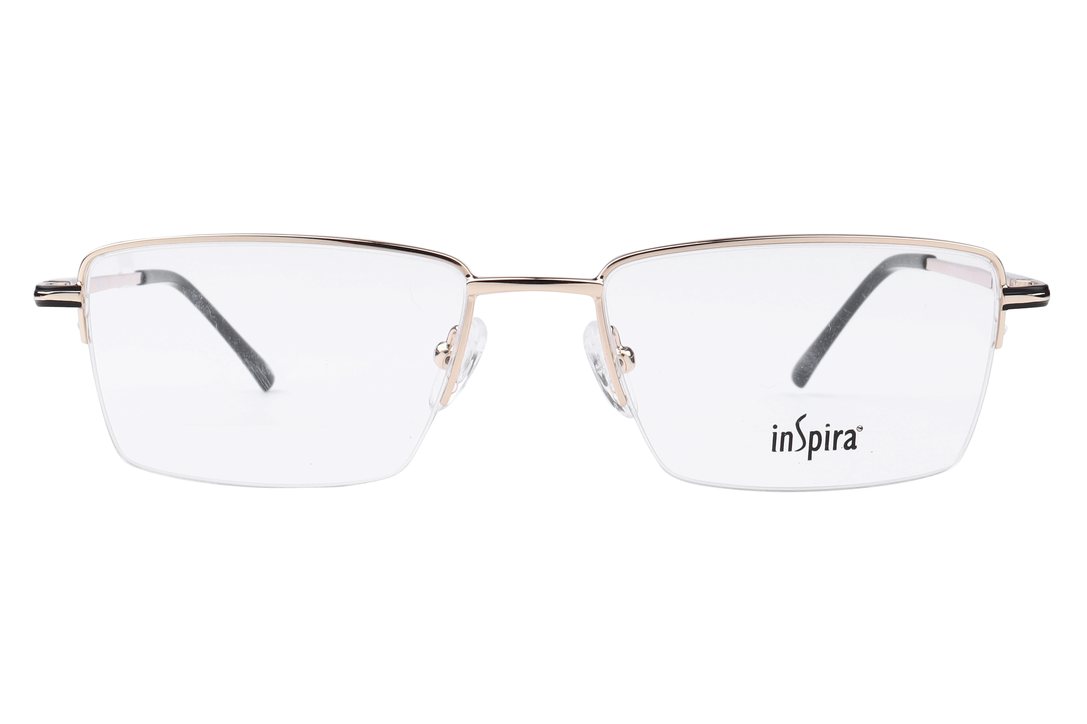 Inspira 17235-DW Frame Gold Male Supra Metal Frame — Gold frame — view 2