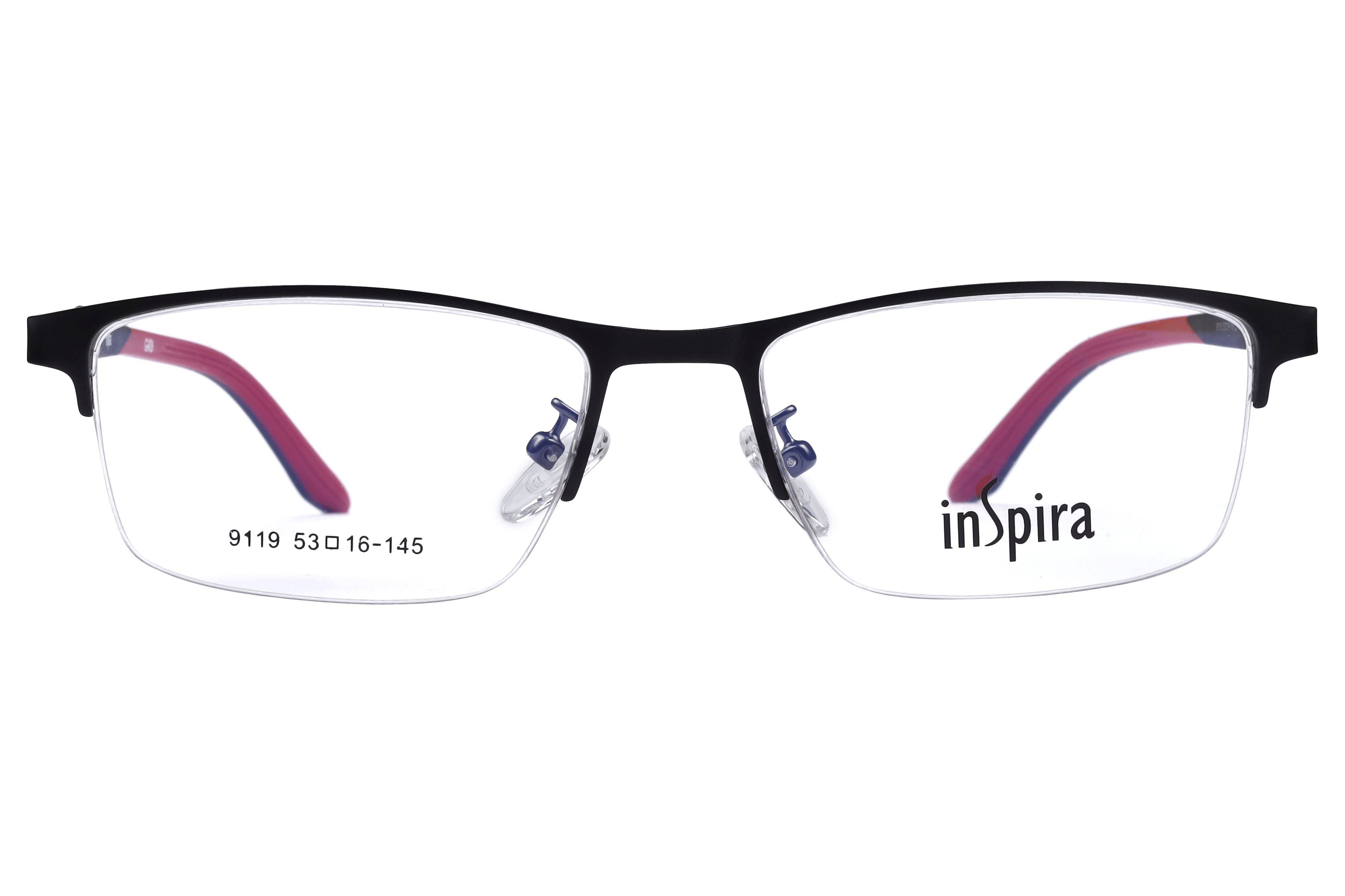 Inspira 9119 Frame Matt Black Unisex Supra Shell